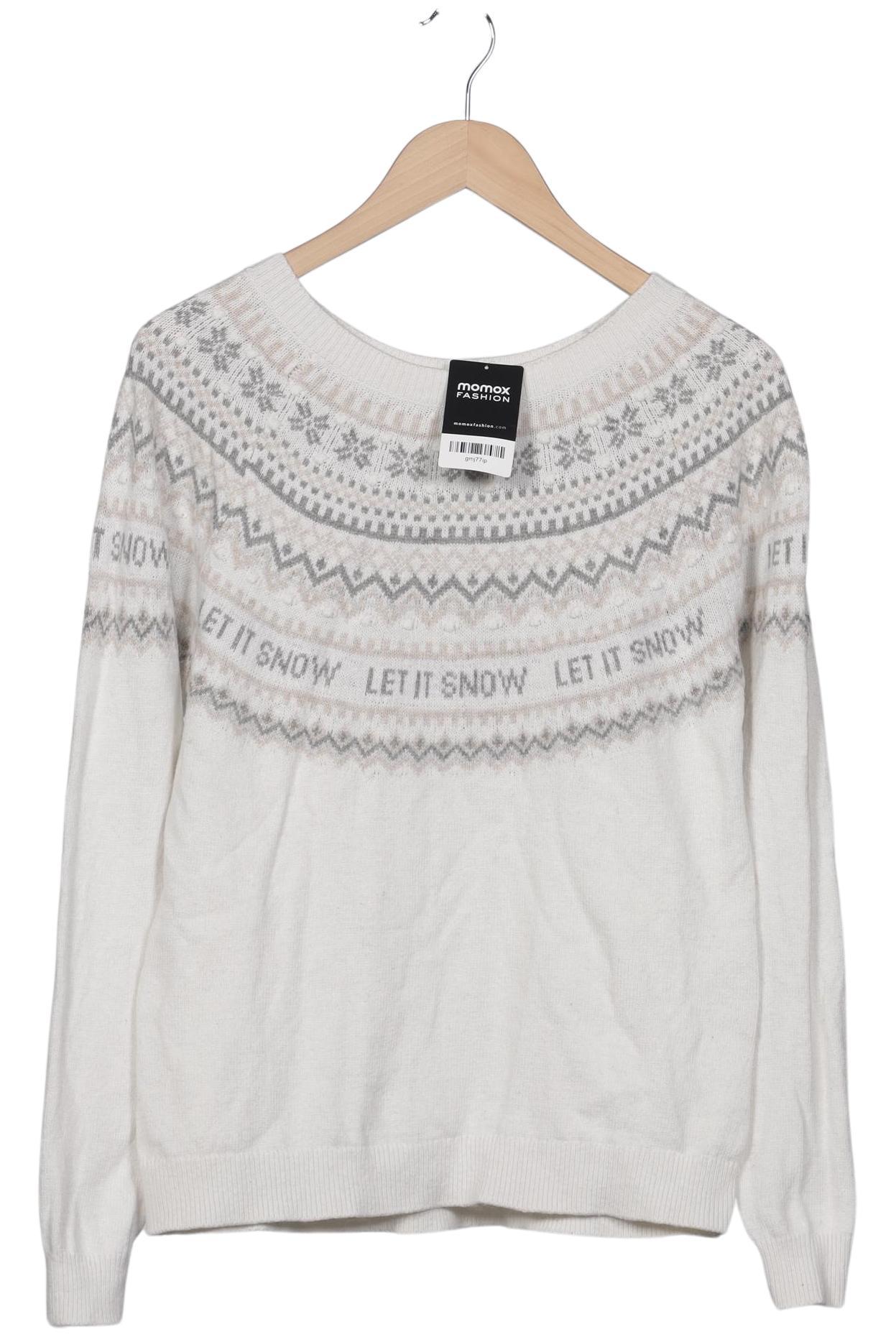 

H&M Damen Pullover, cremeweiß, Gr. 42