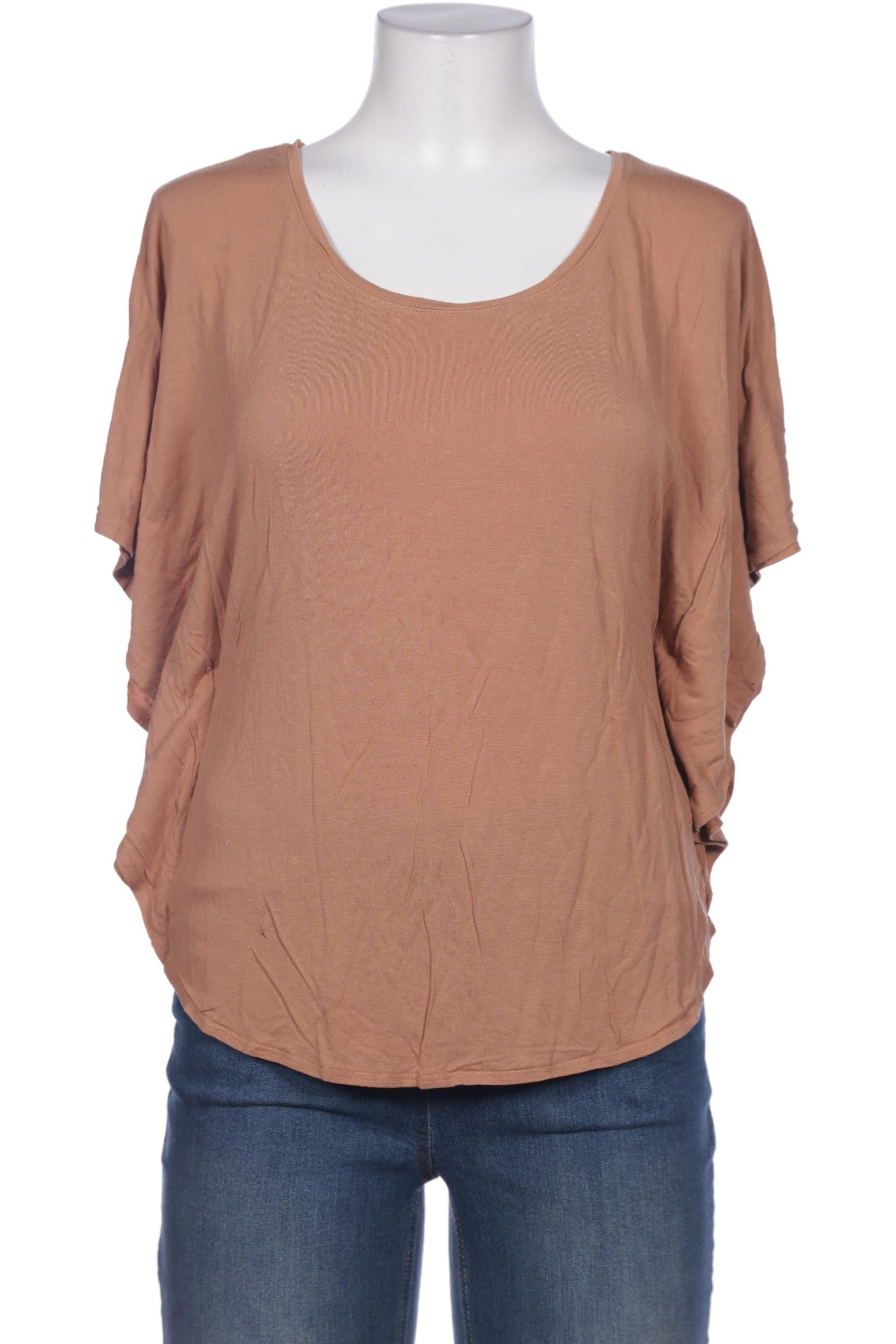 

H&M Damen T-Shirt, braun, Gr. 38