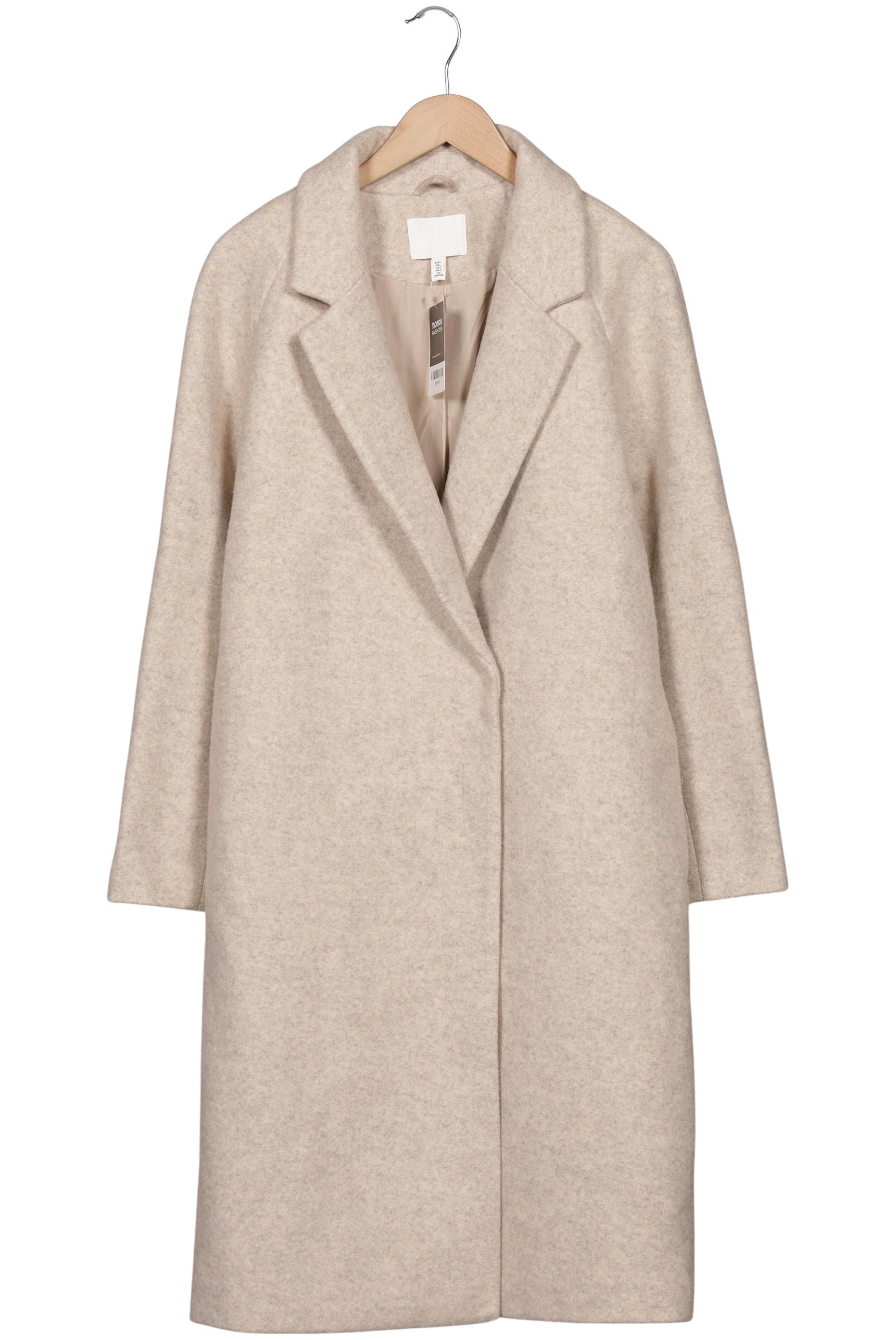 

H&M Damen Mantel, beige, Gr. 42