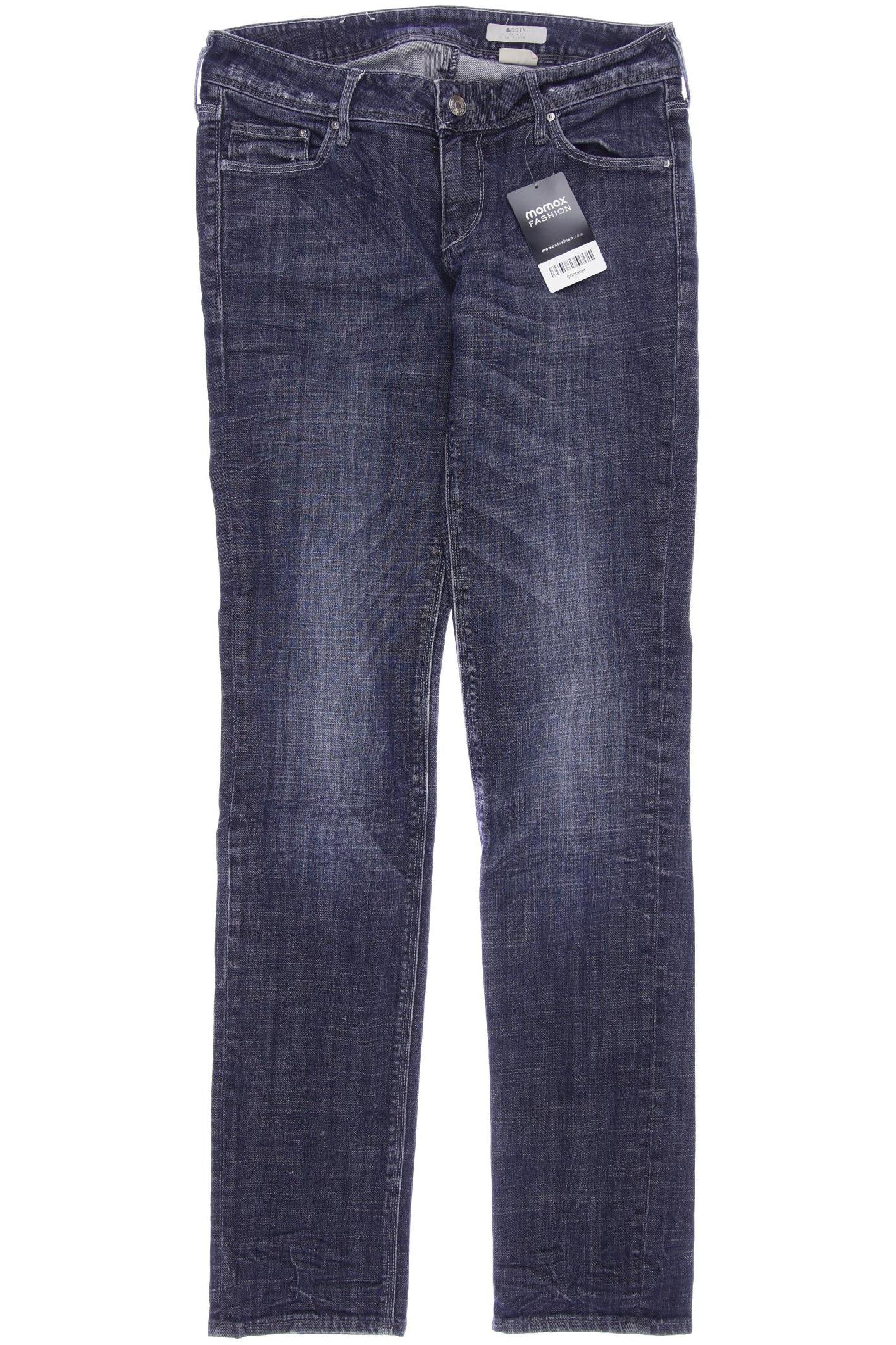 

H&M Damen Jeans, marineblau