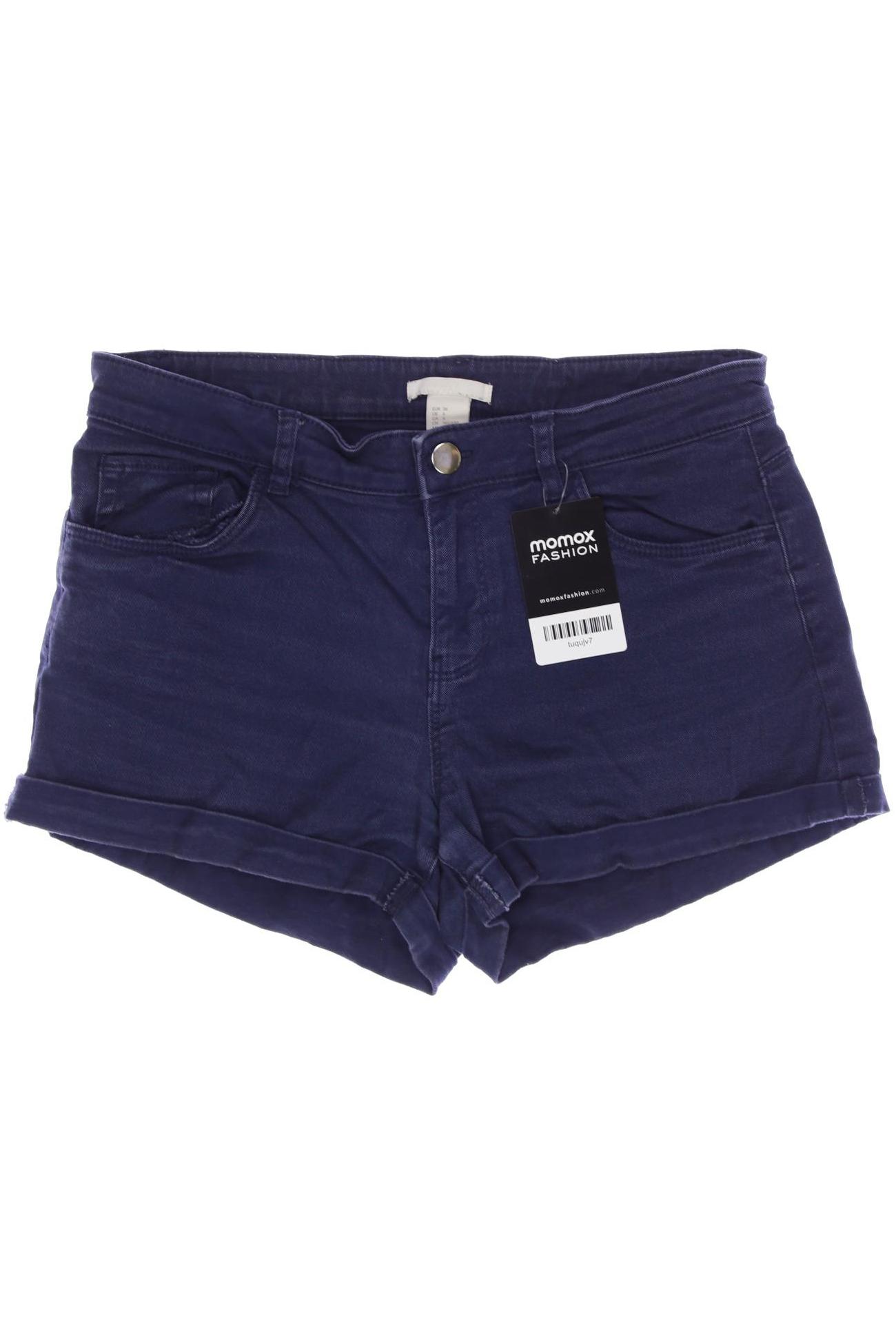 

H&M Damen Shorts, marineblau, Gr. 36