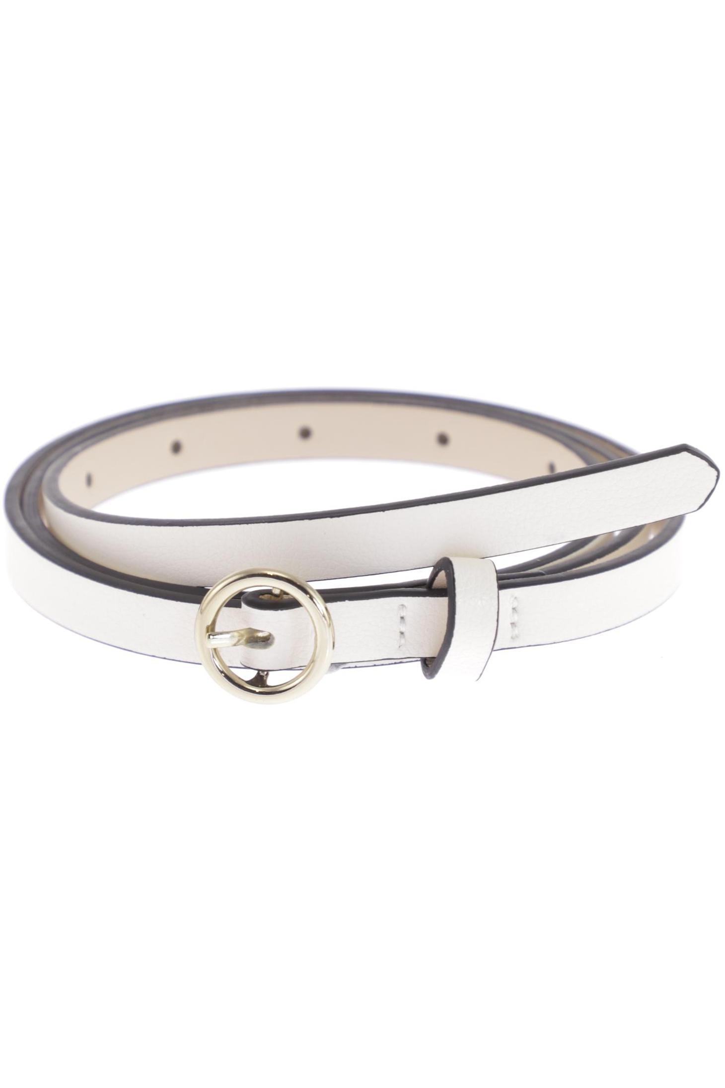 

H&M Damen Gürtel, cremeweiß, Gr. 80
