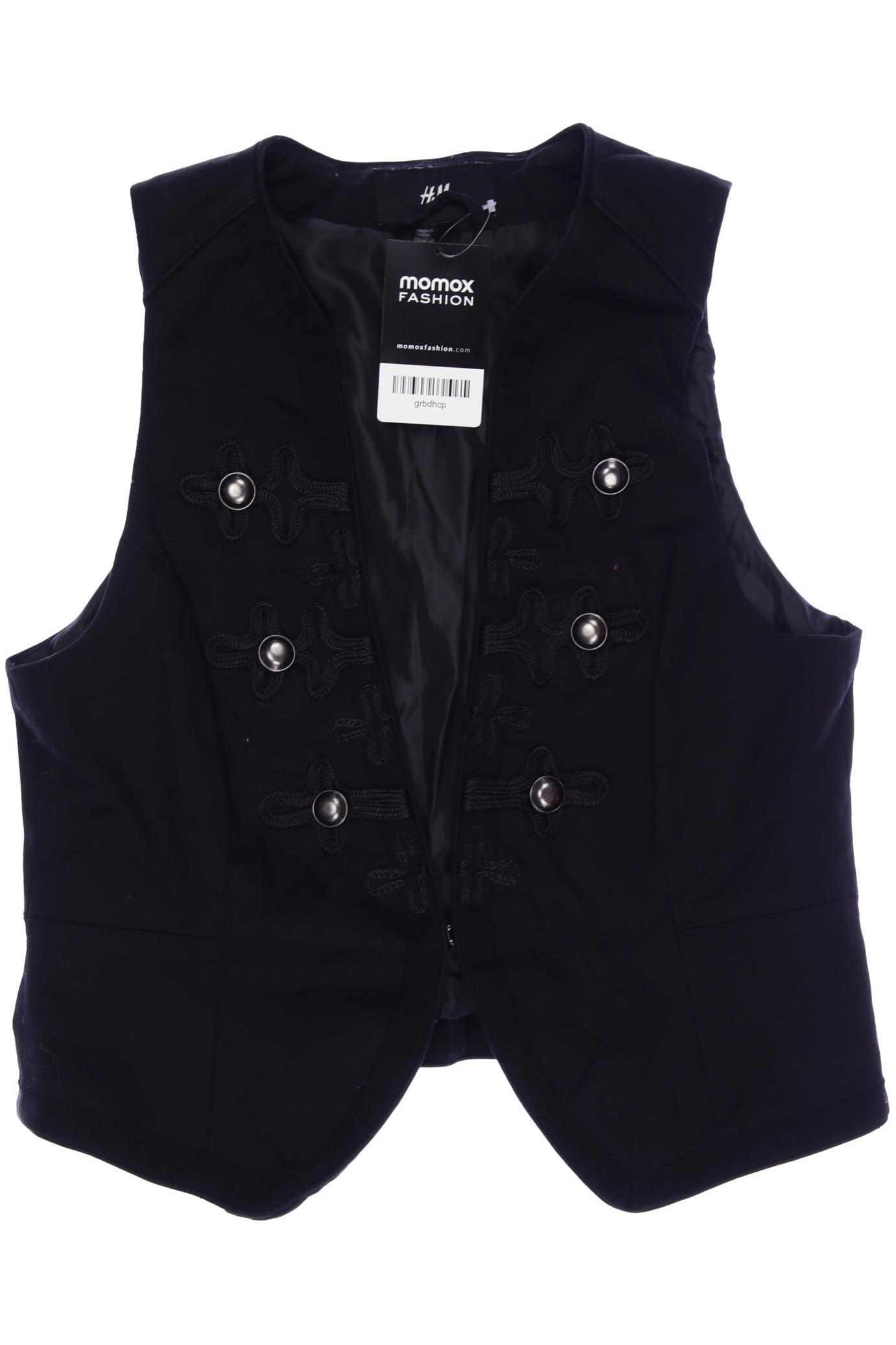 

H&M Damen Weste, schwarz, Gr. 42