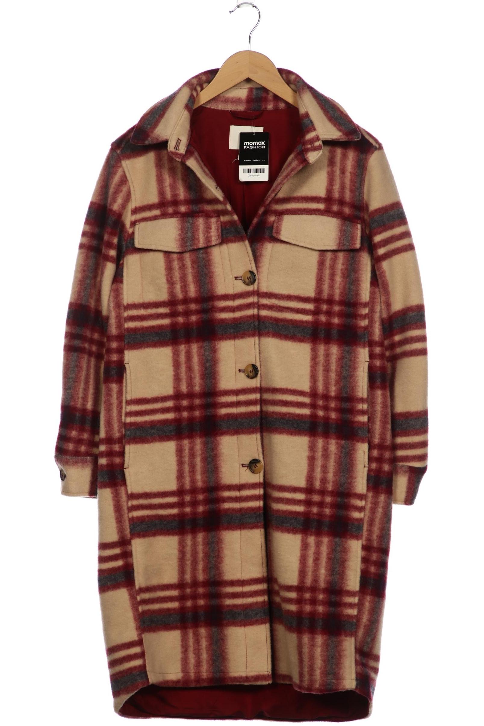 

H&M Damen Mantel, bordeaux, Gr. 36