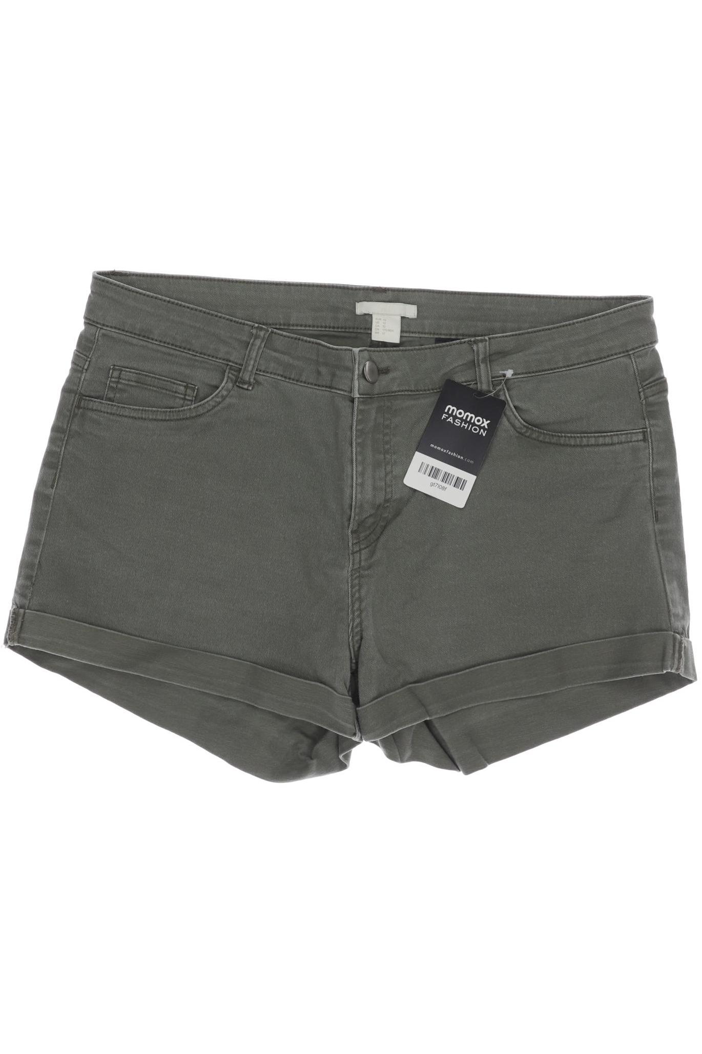 

H&M Damen Shorts, grün, Gr. 42