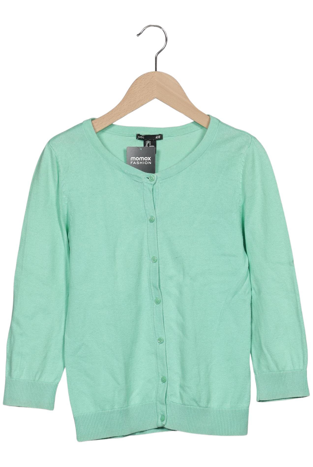 

H&M Damen Strickjacke, hellgrün, Gr. 34