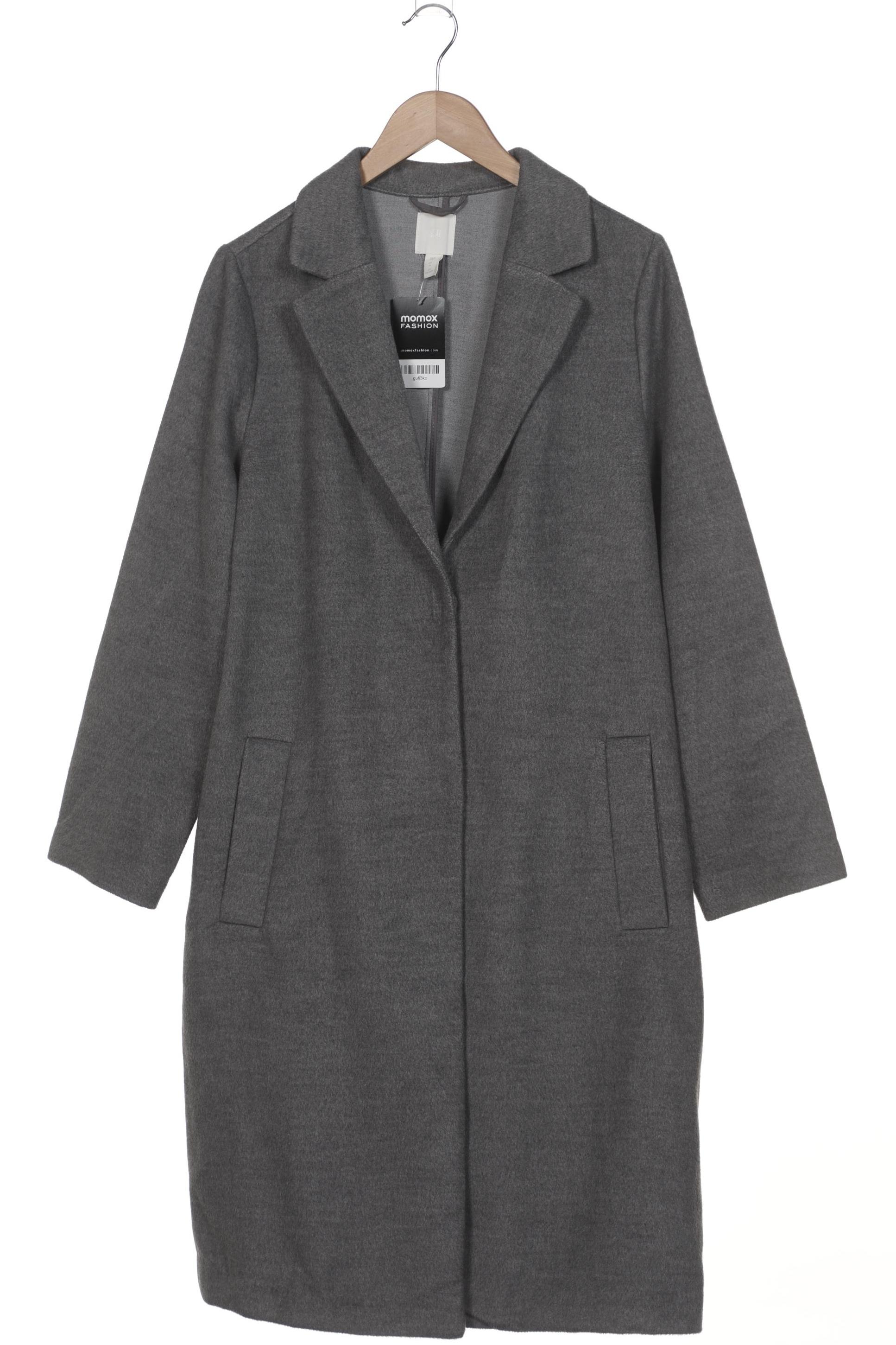 

H&M Damen Mantel, grau, Gr. 44