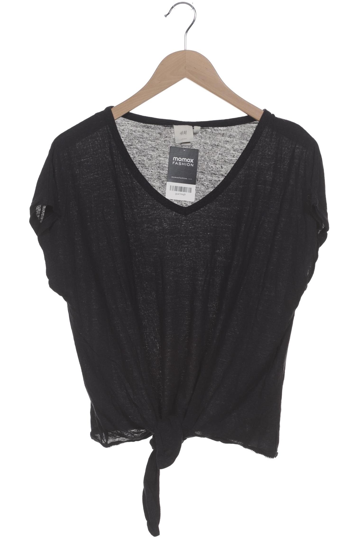 

H&M Damen T-Shirt, marineblau, Gr. 36