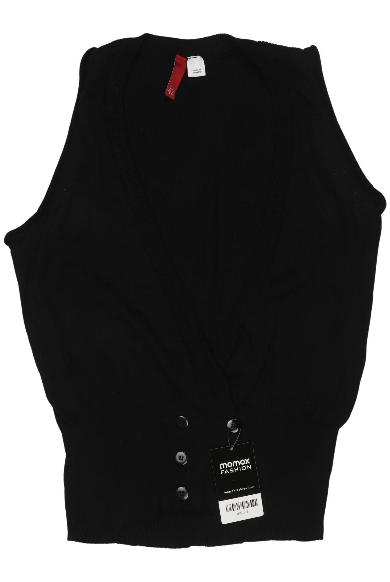 

H&M Damen Strickjacke, schwarz, Gr. 42