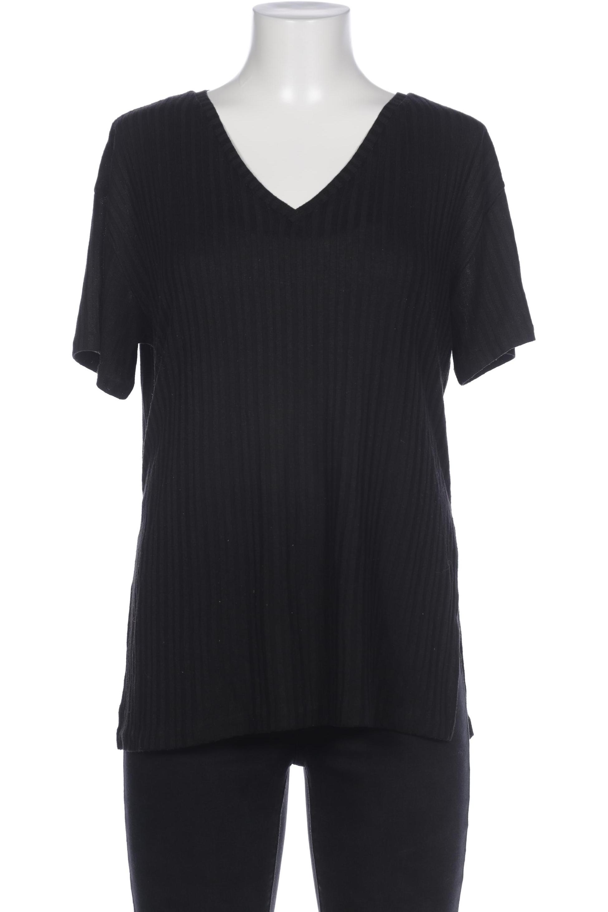 

H&M Damen T-Shirt, schwarz, Gr. 38