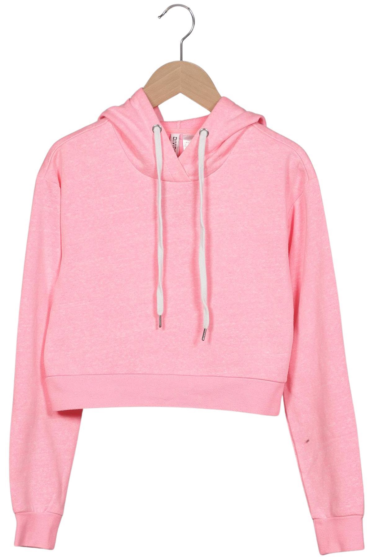 

H&M Damen Kapuzenpullover, pink, Gr. 34