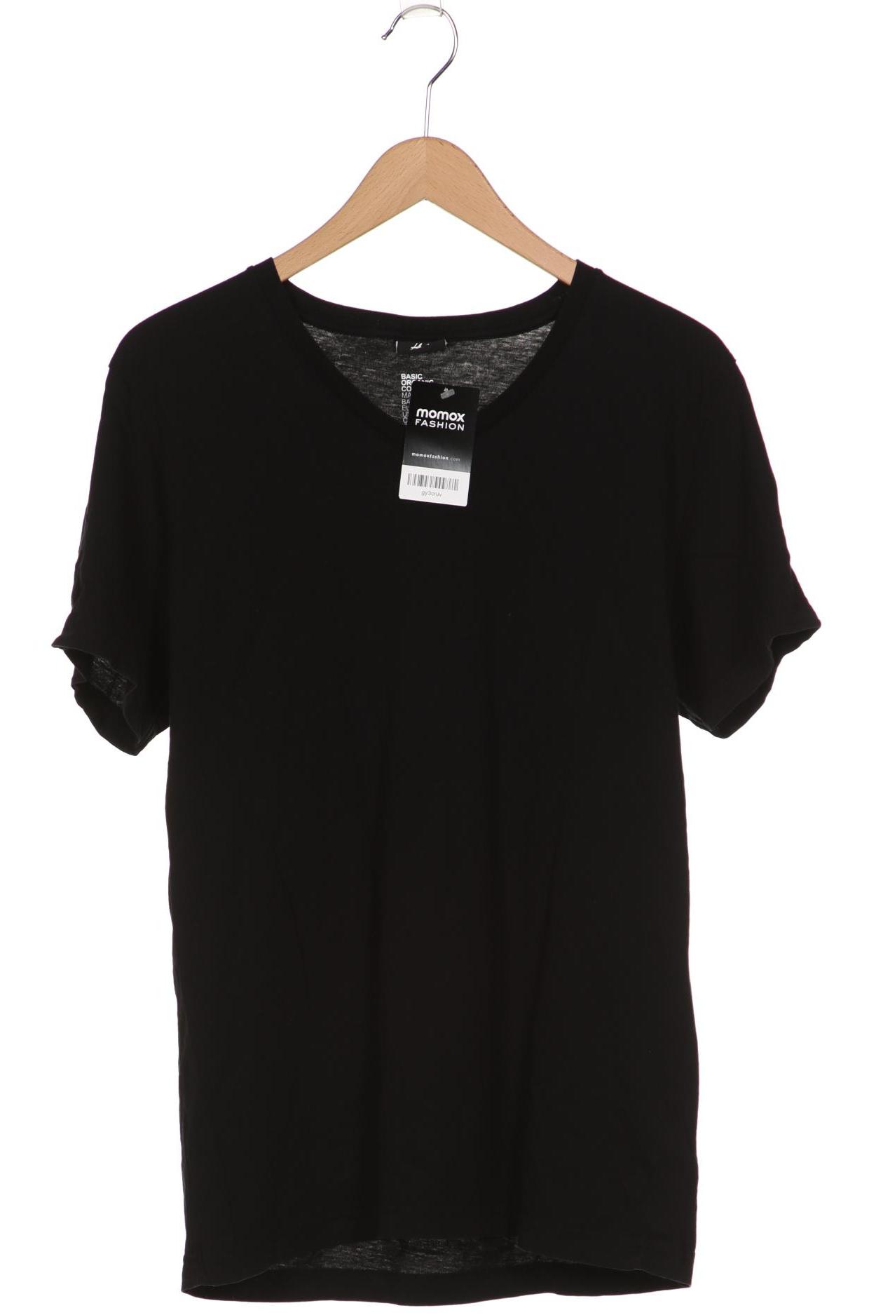 

H&M Damen T-Shirt, schwarz