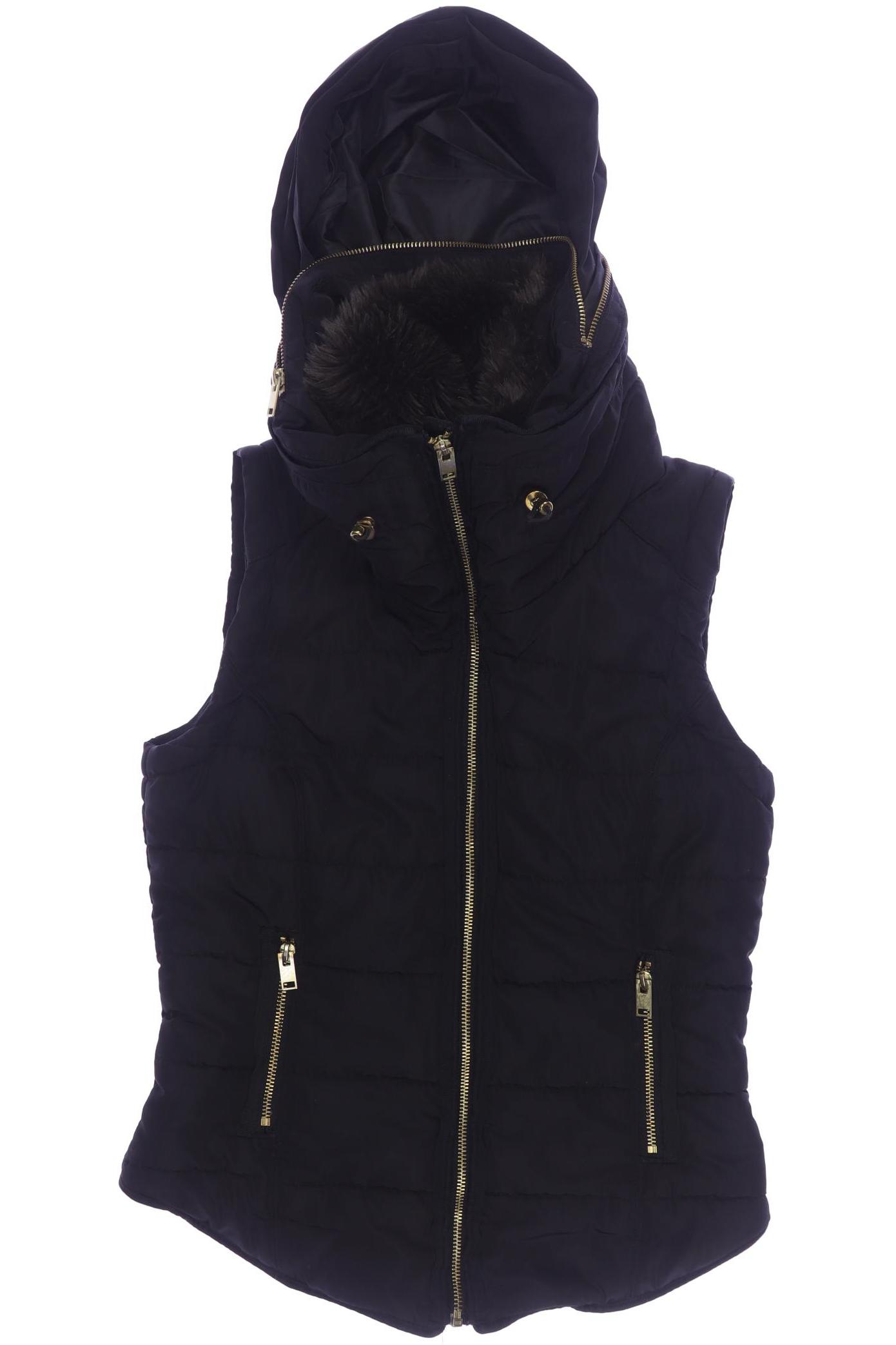 

H&M Damen Weste, schwarz, Gr. 34