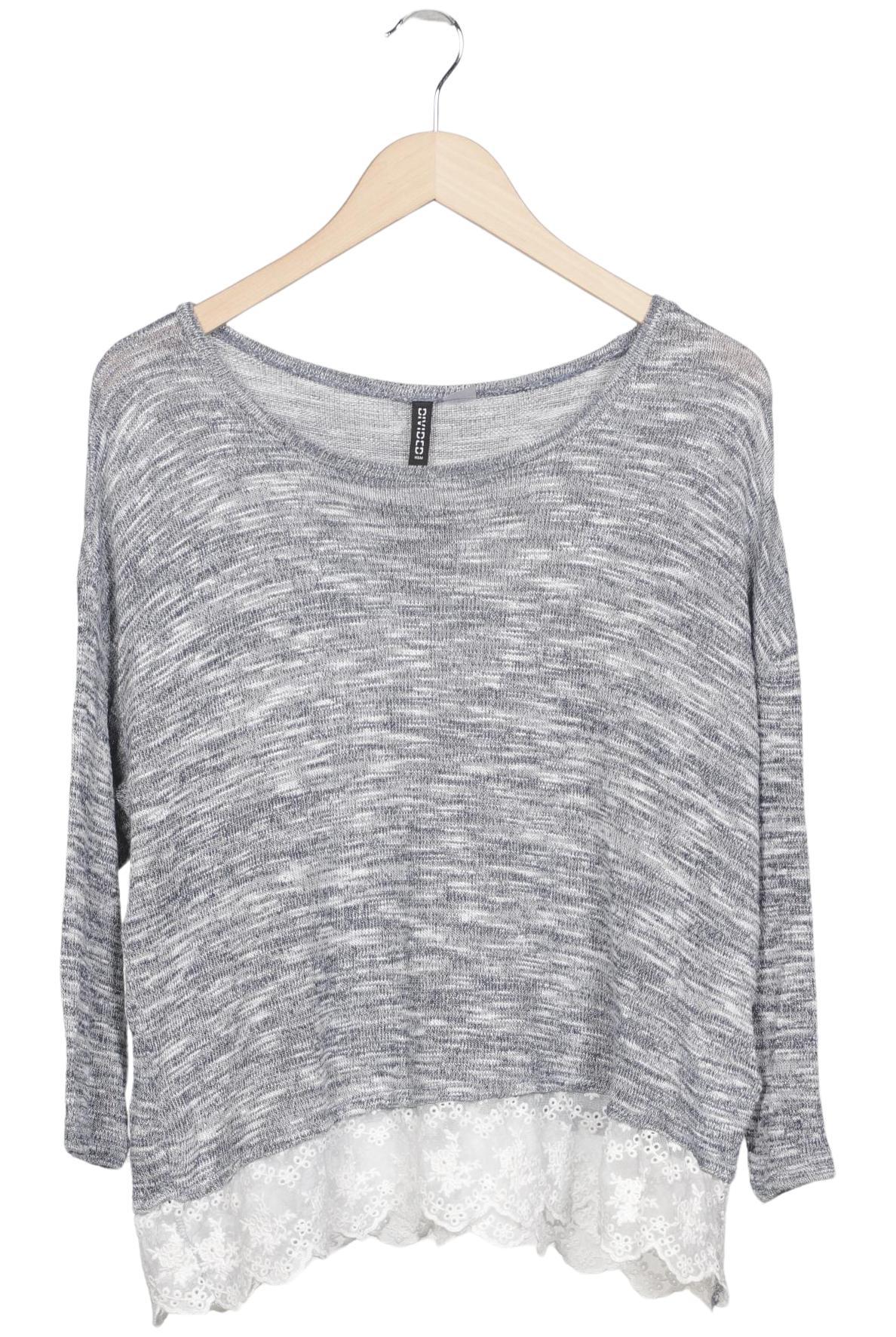 

H&M Damen Pullover, grau, Gr. 38