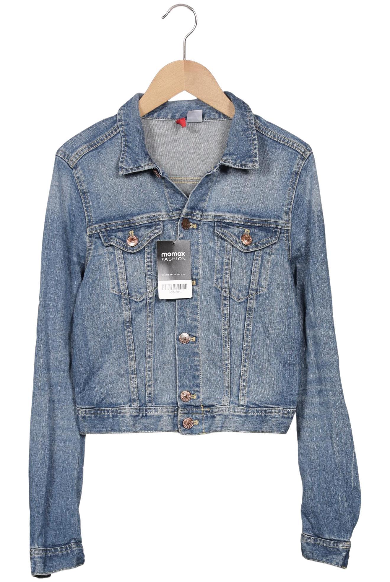 

H&M Damen Jacke, blau, Gr. 38