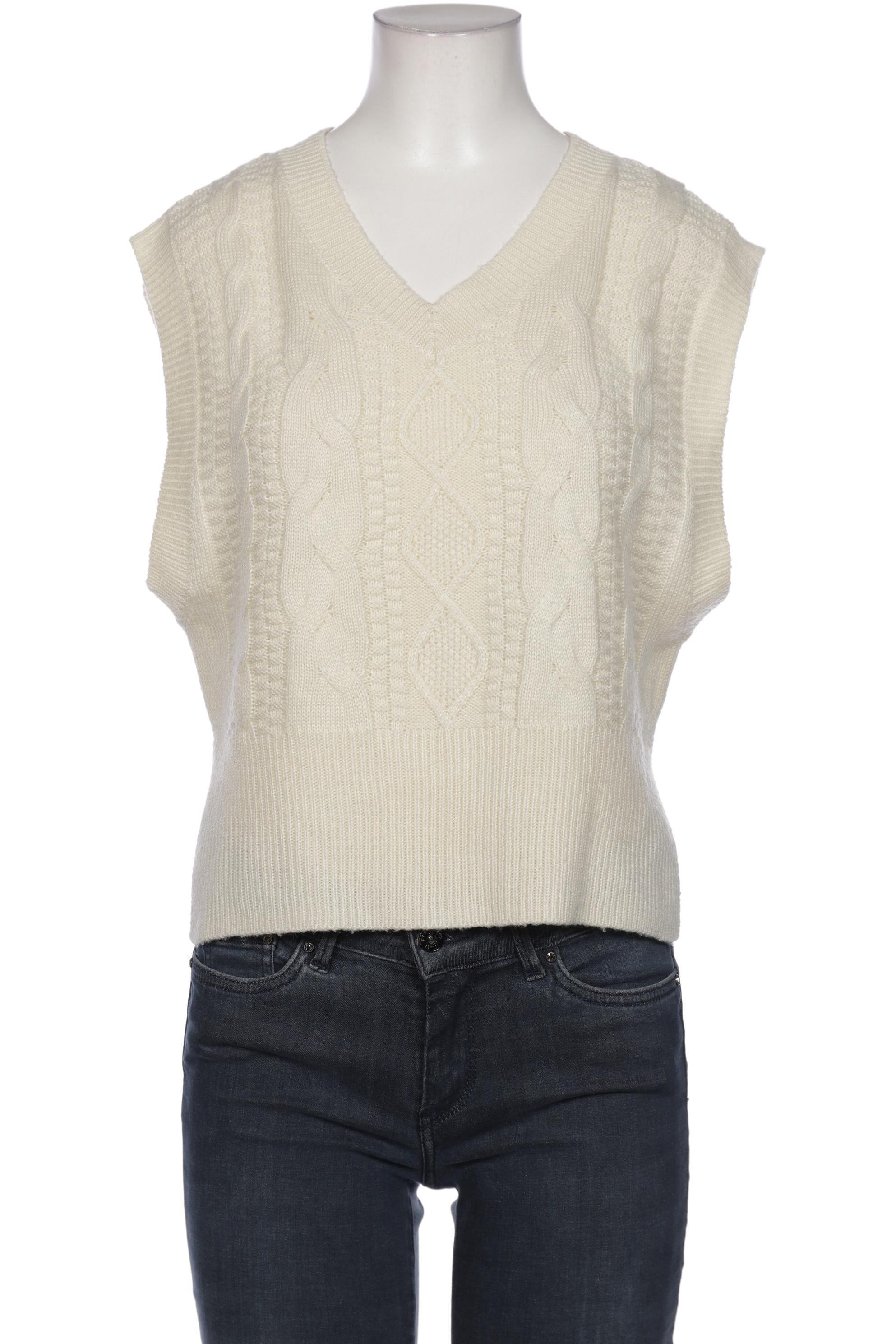 

H&M Damen Pullover, cremeweiß, Gr. 34
