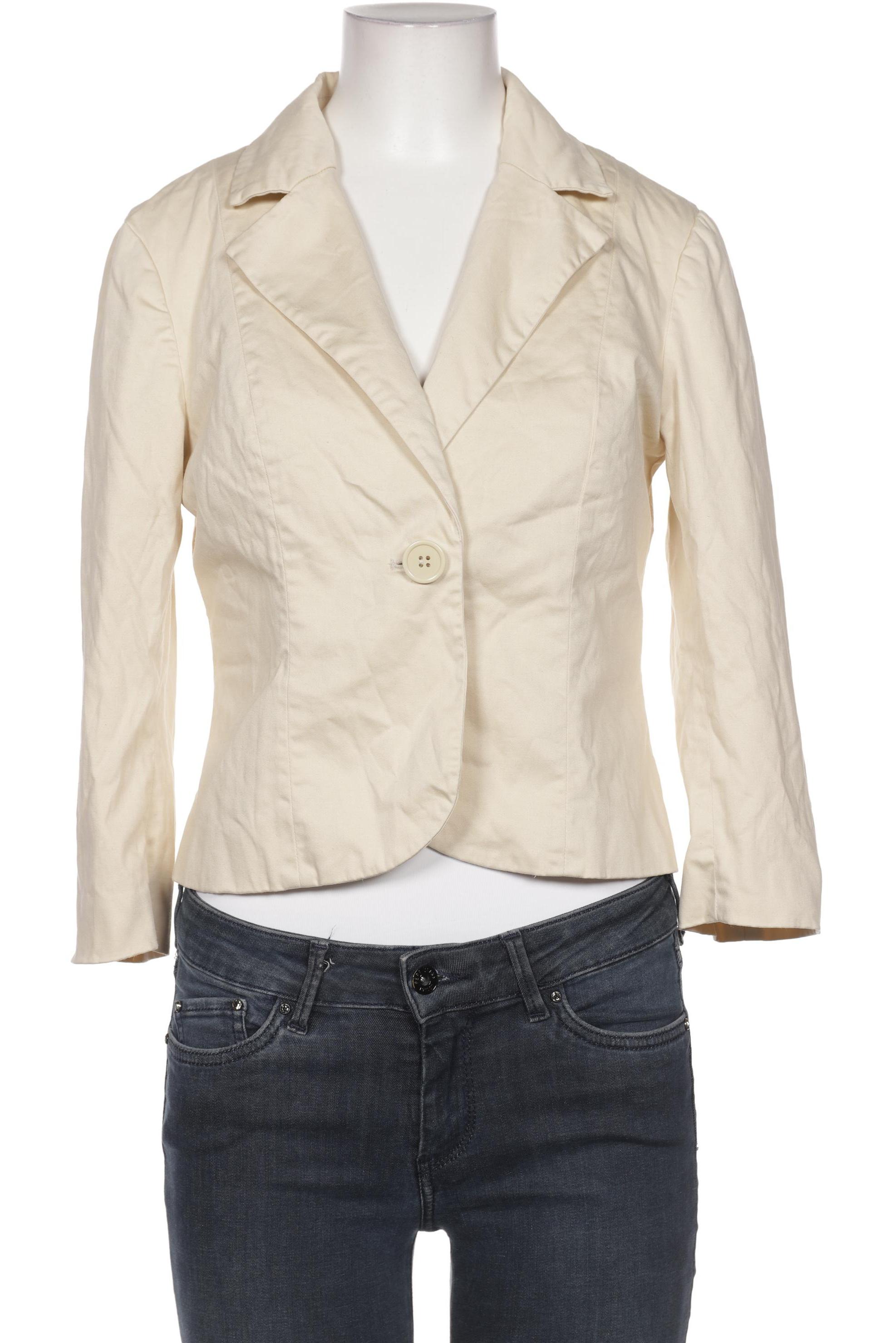 

H&M Damen Blazer, cremeweiß, Gr. 38