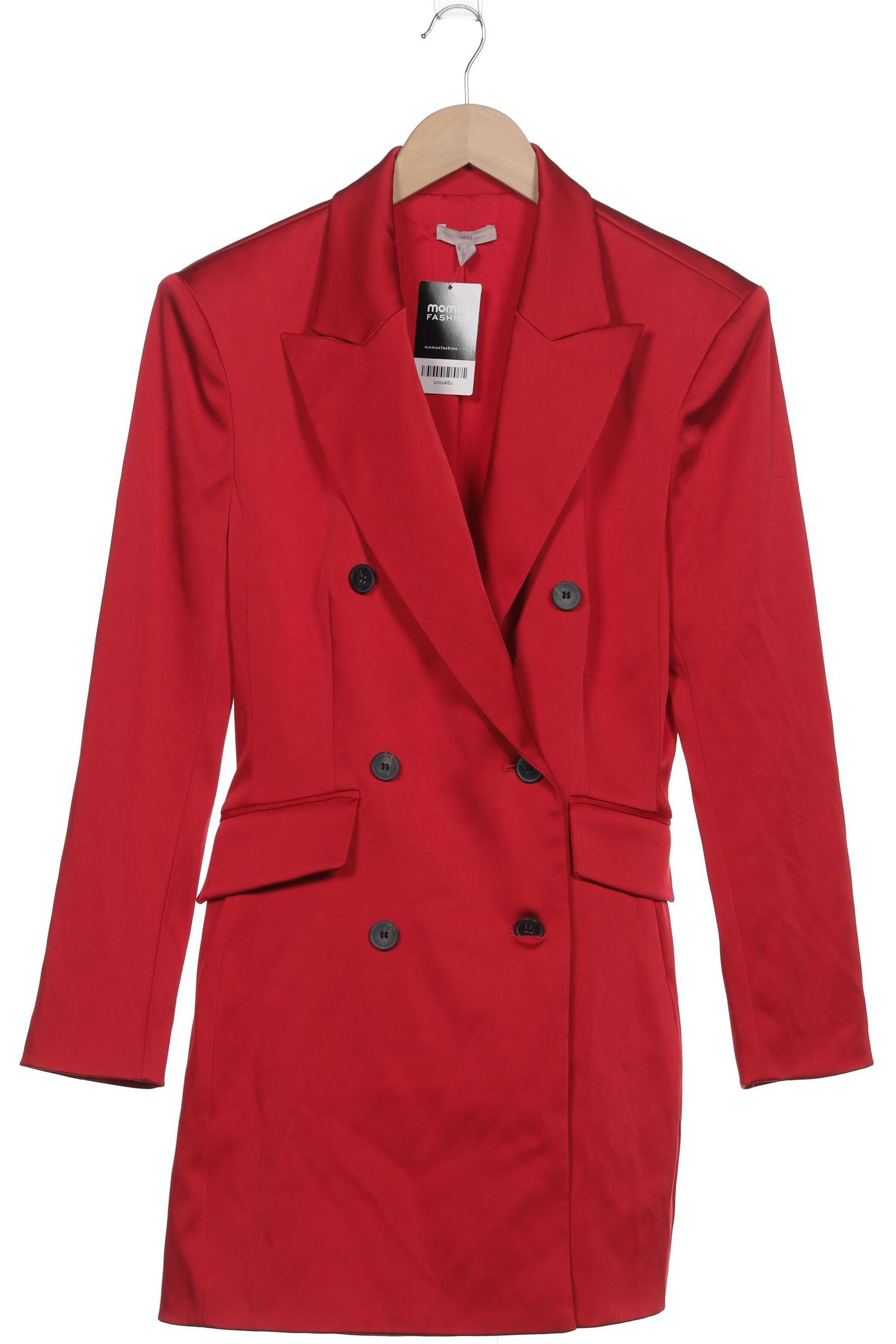 

H&M Damen Mantel, rot, Gr. 40