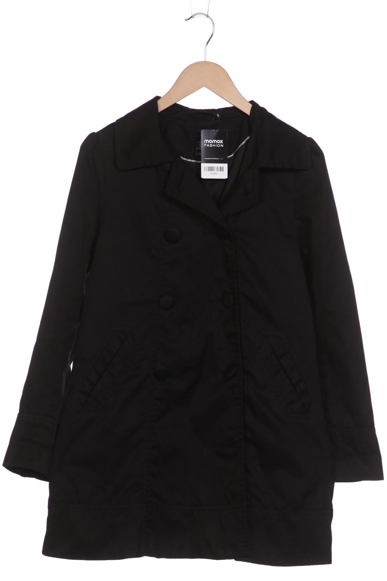 

H&M Damen Mantel, schwarz, Gr. 38