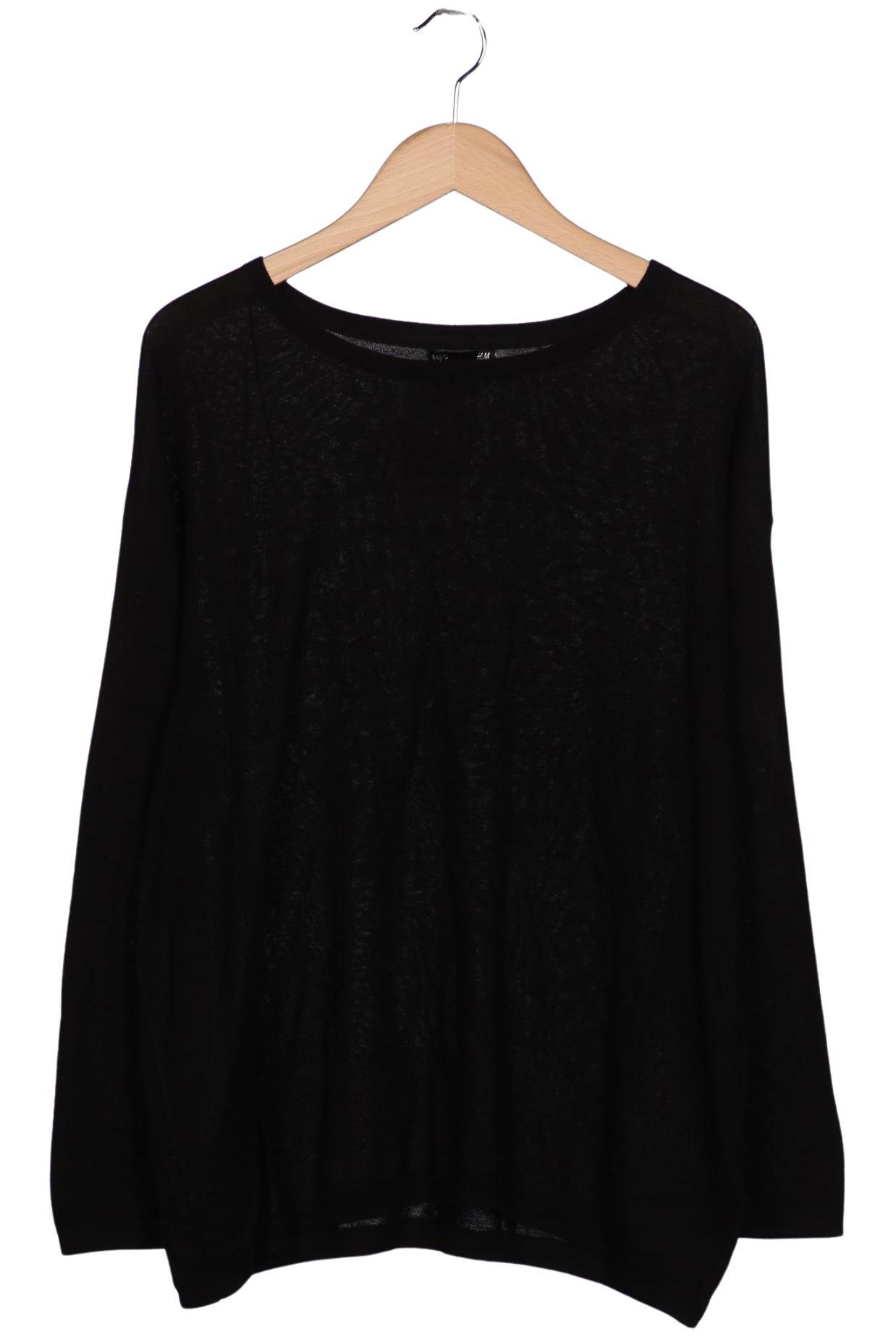 

H&M Damen Pullover, schwarz, Gr. 42
