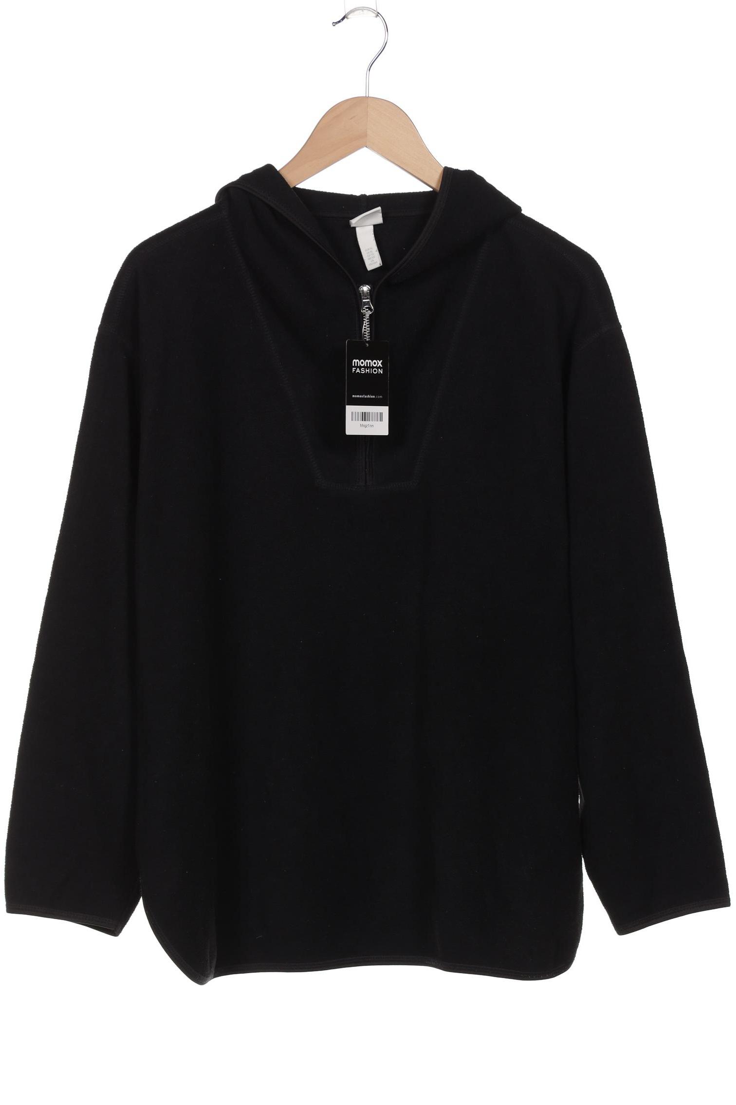 

H&M Damen Kapuzenpullover, schwarz, Gr. 44