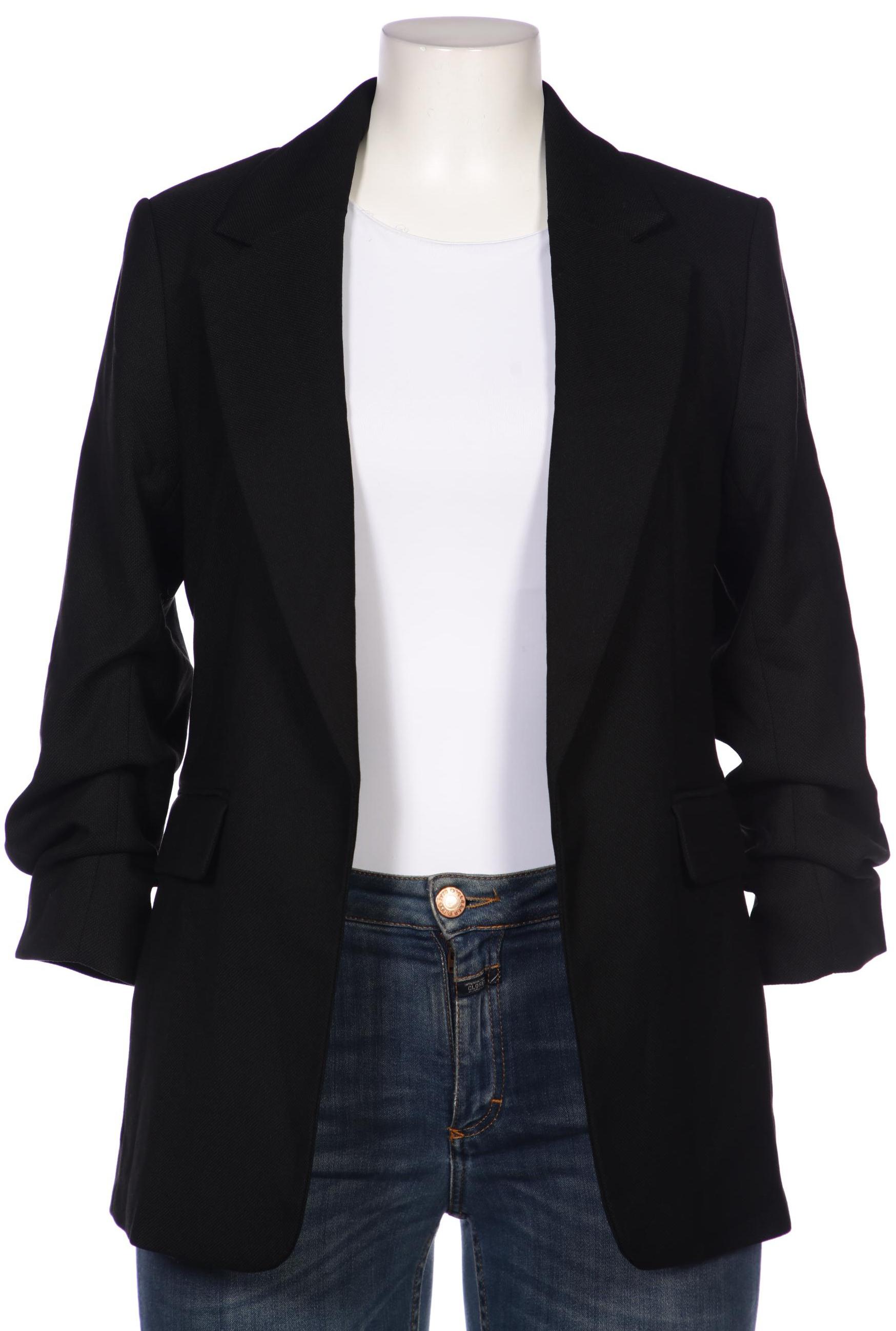

H&M Damen Blazer, schwarz, Gr. 42