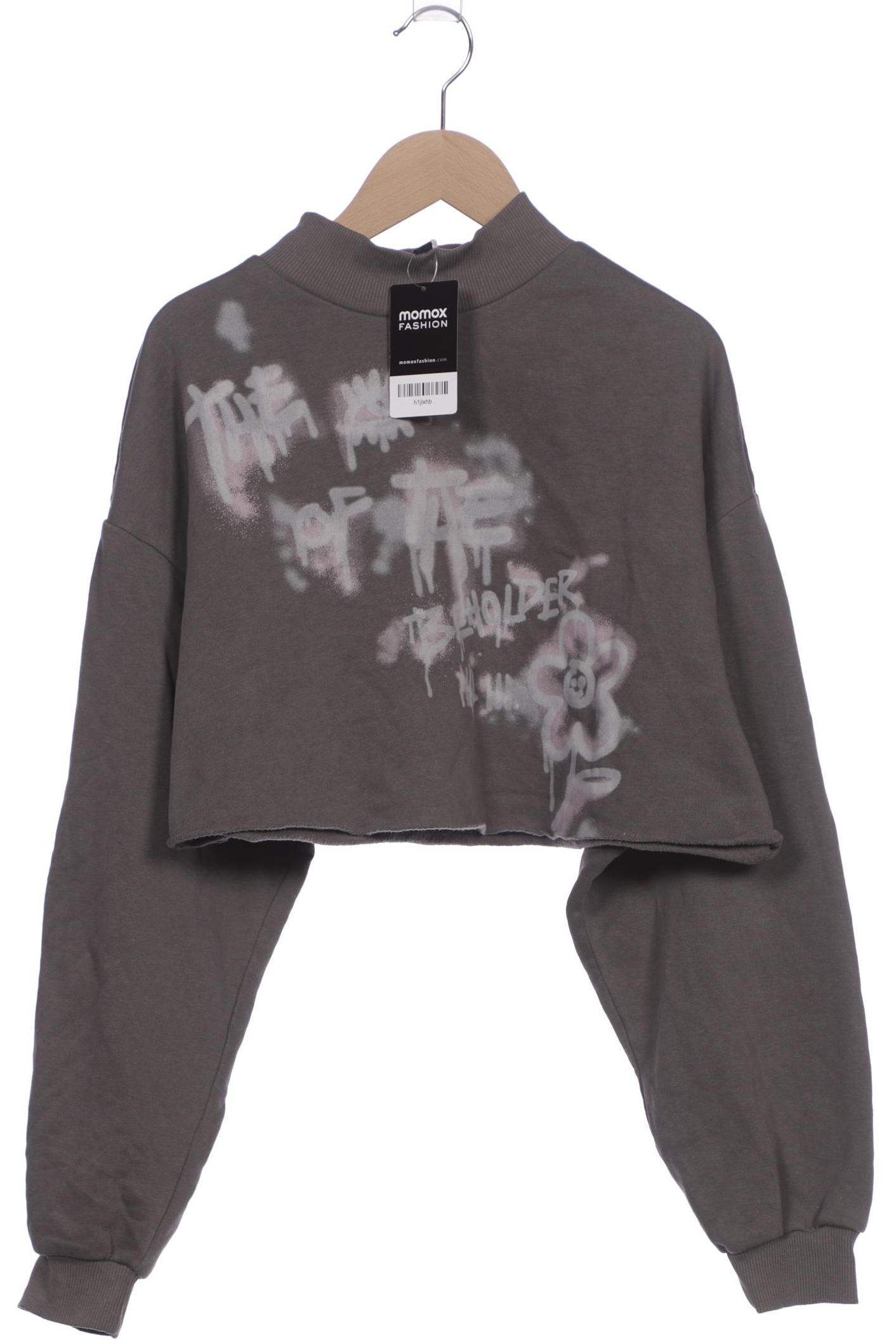 

H&M Damen Sweatshirt, grau, Gr. 36