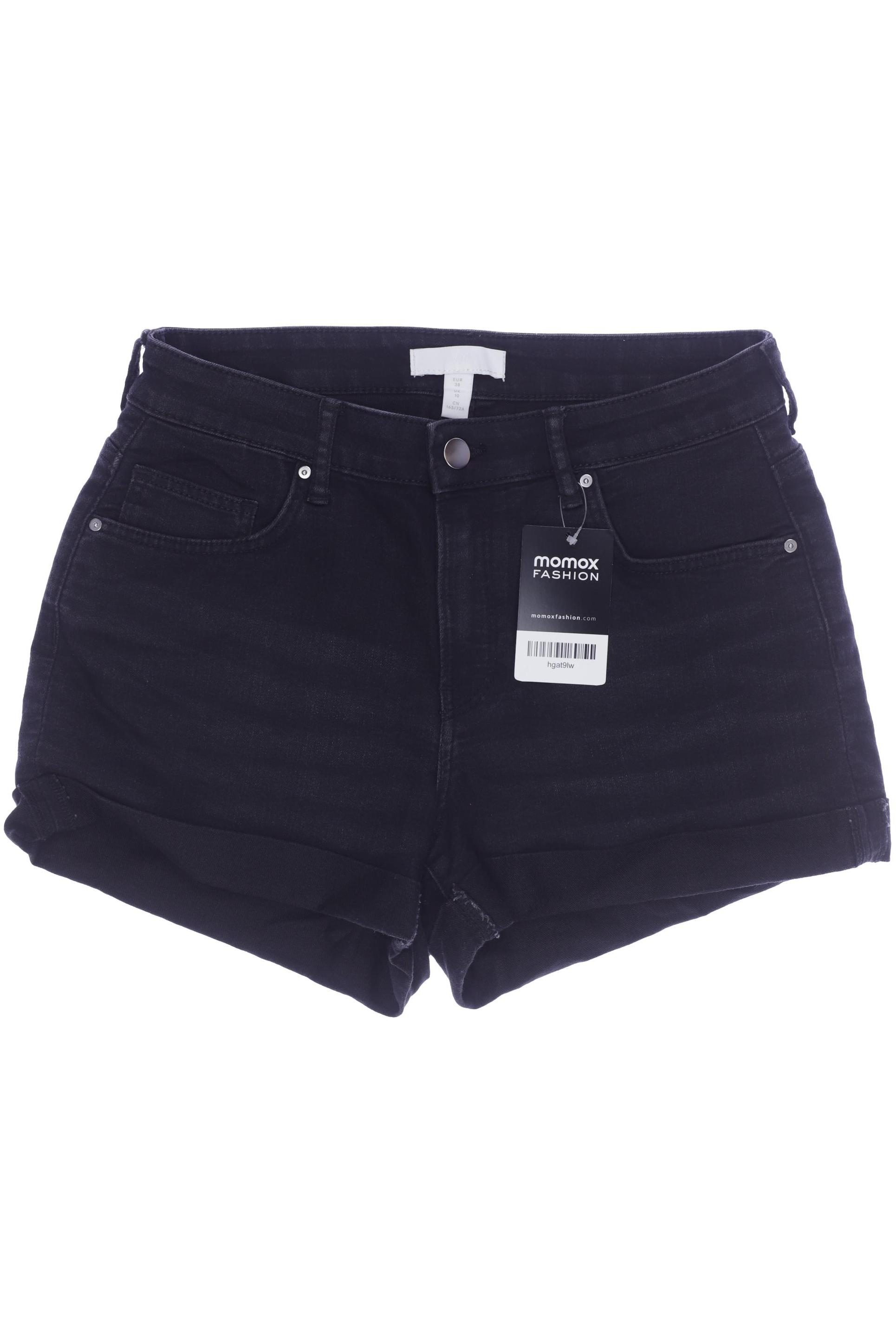

H&M Damen Shorts, schwarz, Gr. 38