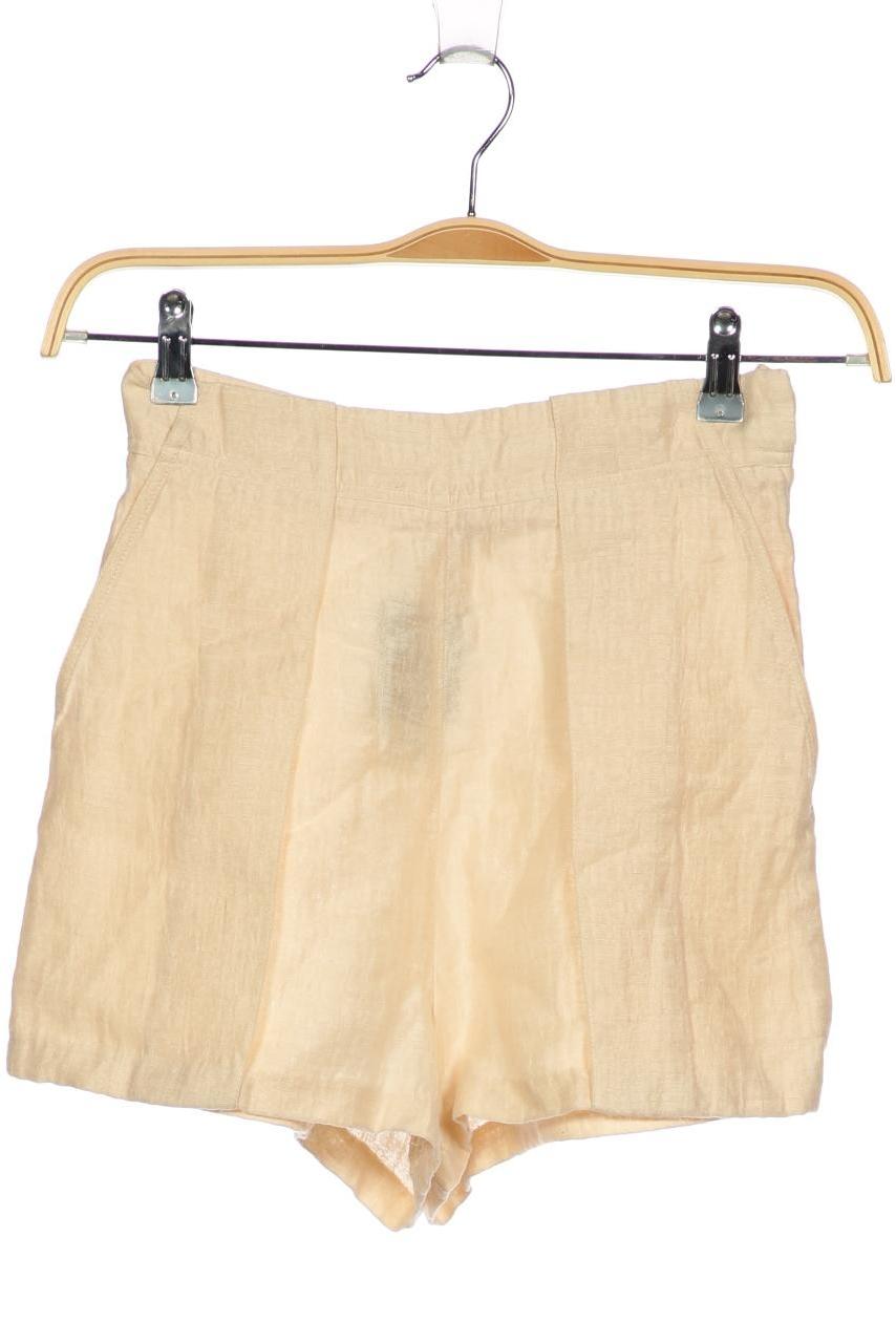 

H&M Damen Shorts, cremeweiß, Gr. 34