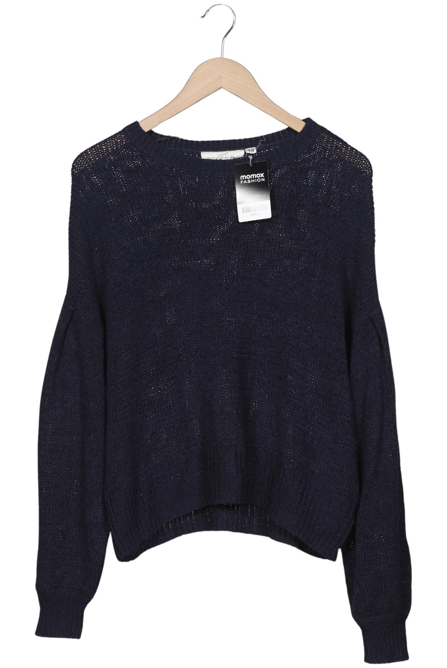 

H&M Damen Pullover, marineblau, Gr. 38