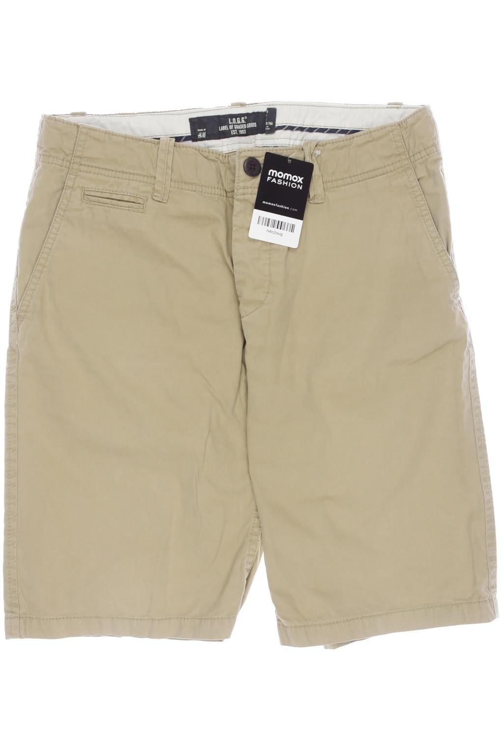 

H&M Damen Shorts, beige, Gr. 30