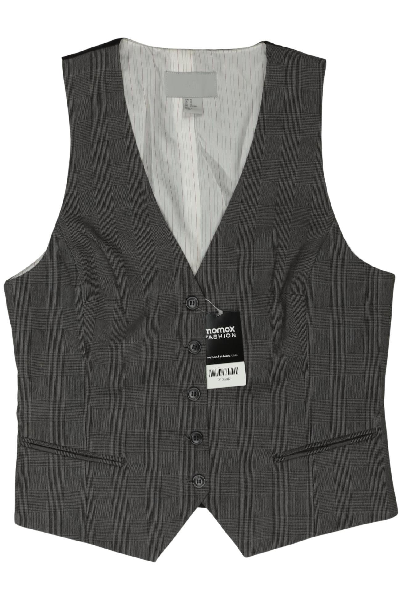 

H&M Damen Weste, grau, Gr. 42