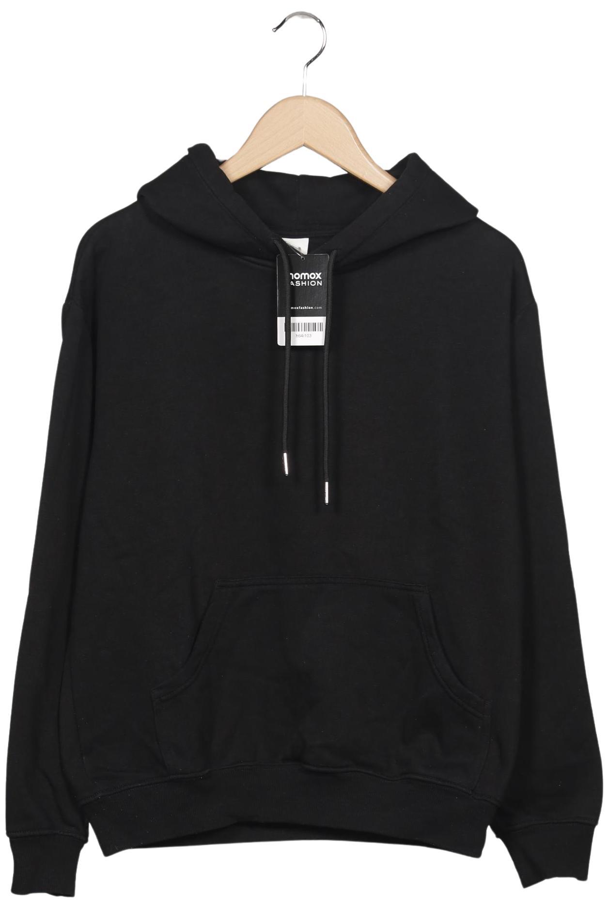 

H&M Damen Kapuzenpullover, schwarz, Gr. 34