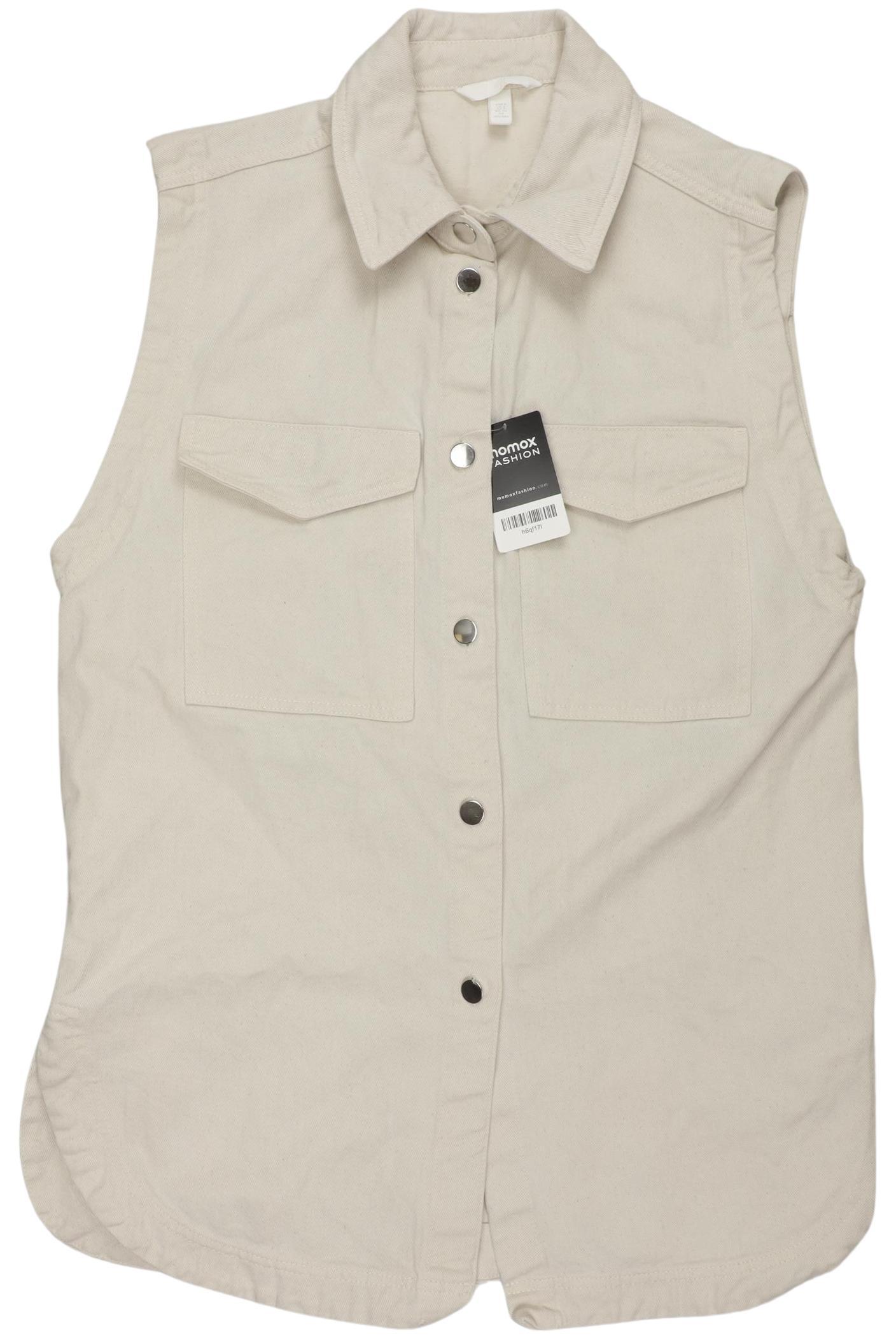 

H&M Damen Weste, beige, Gr. 36