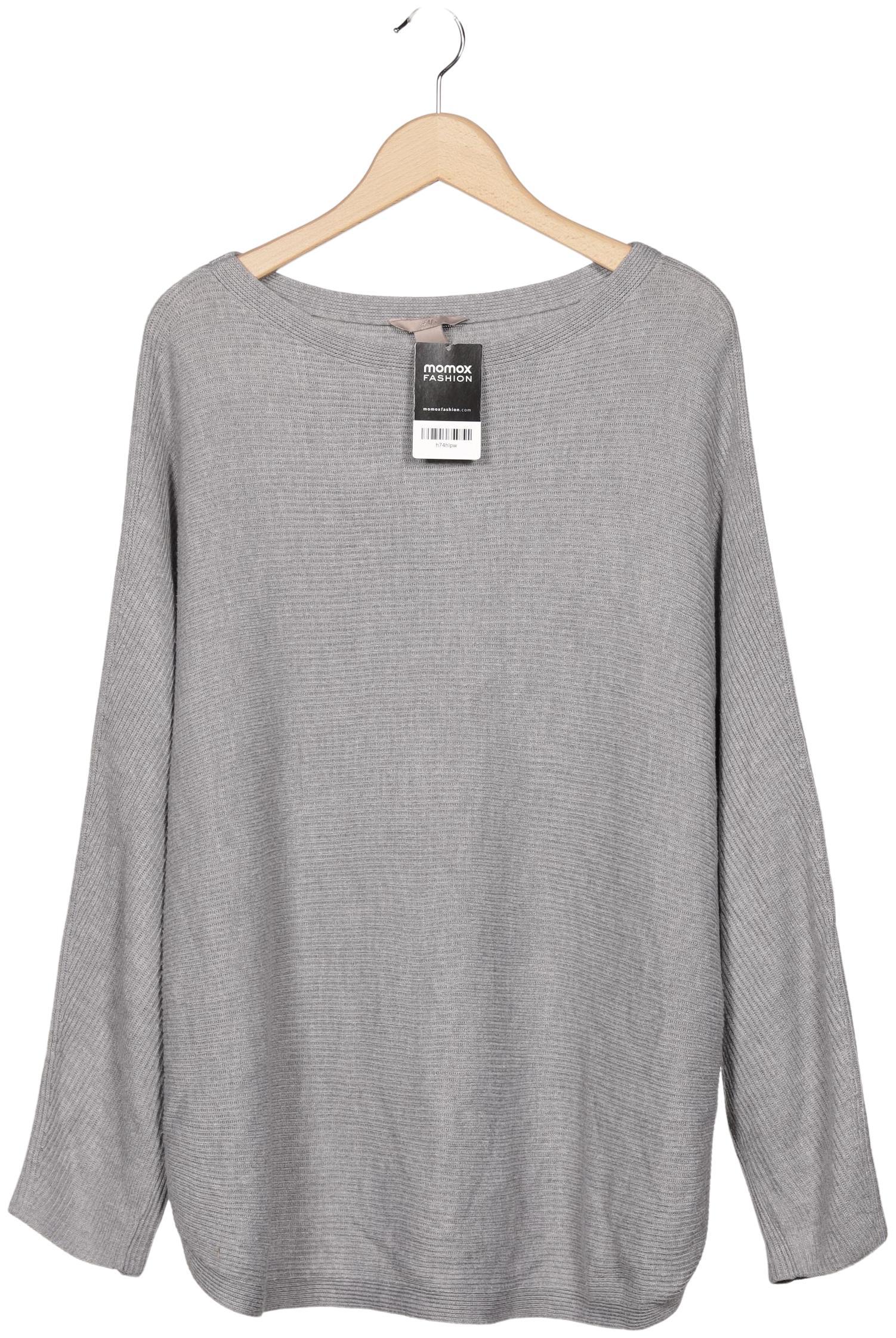 

H&M Damen Pullover, grau, Gr. 46