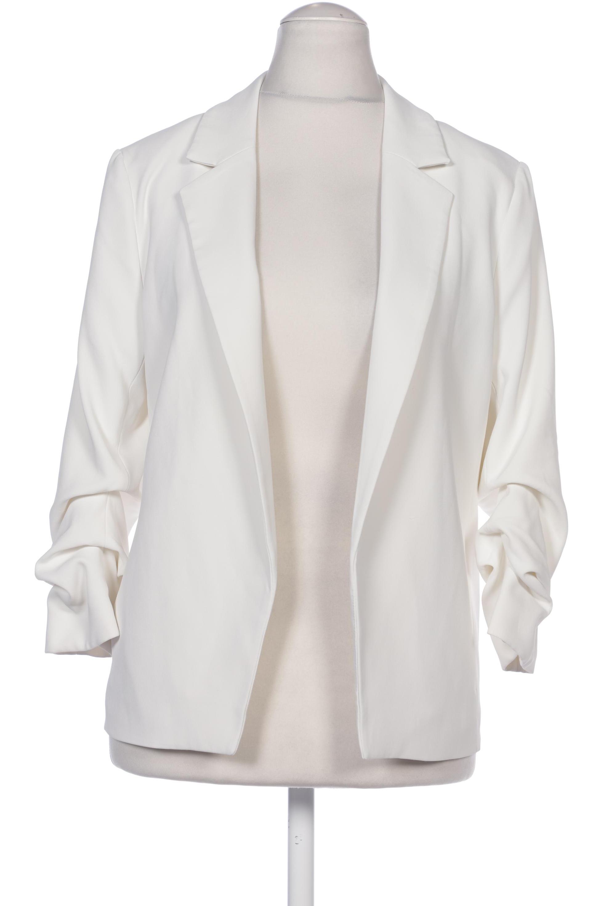 

H&M Damen Blazer, weiß, Gr. 38