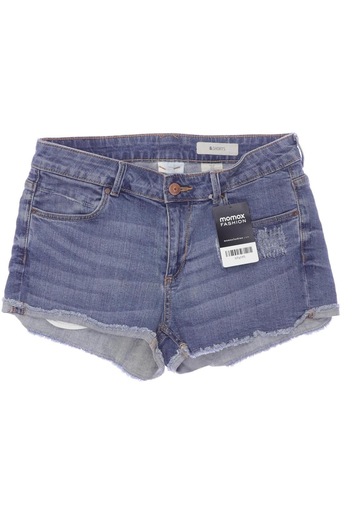 

H&M Damen Shorts, blau, Gr. 38