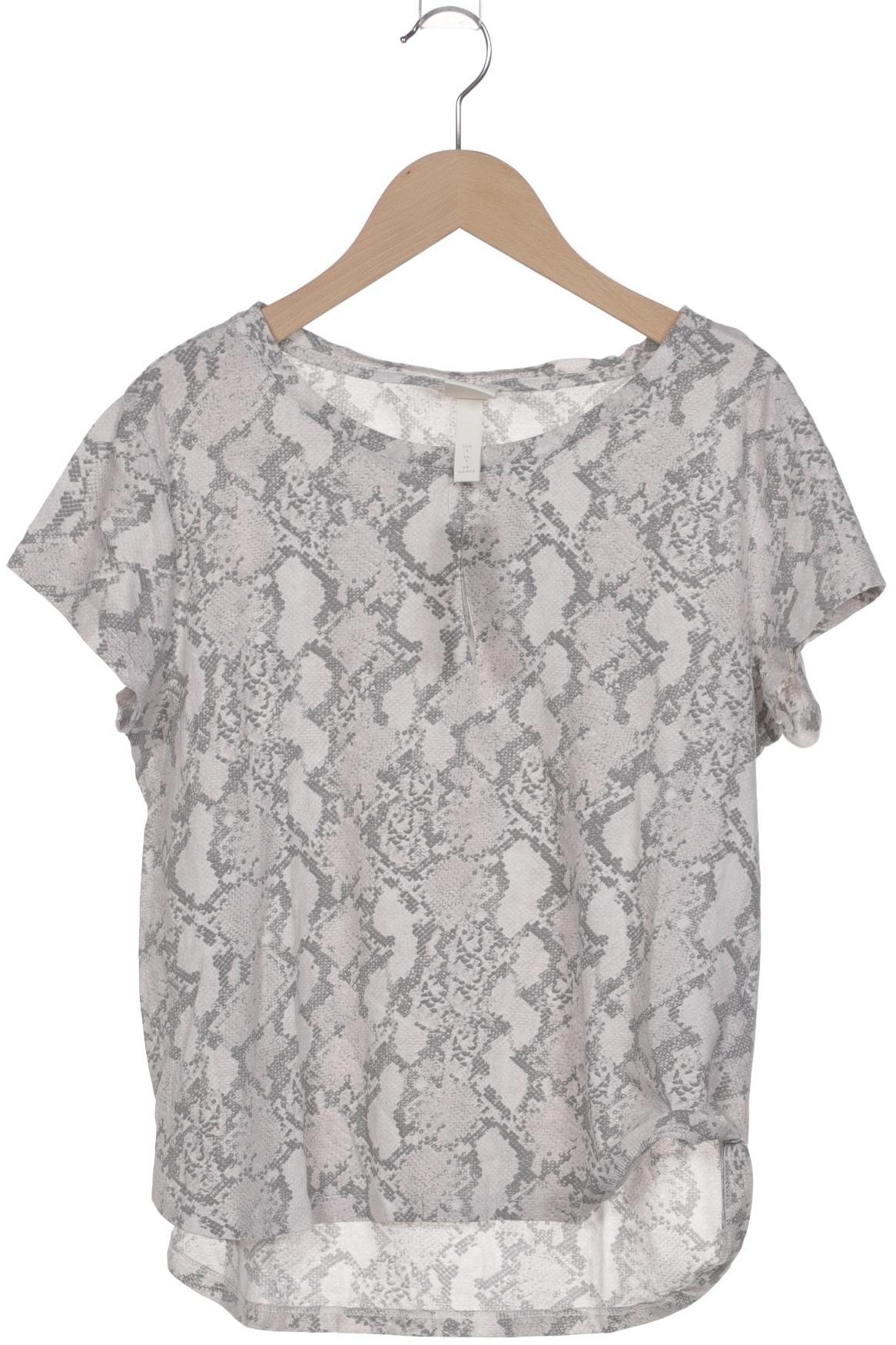 

H&M Damen T-Shirt, grau, Gr. 36