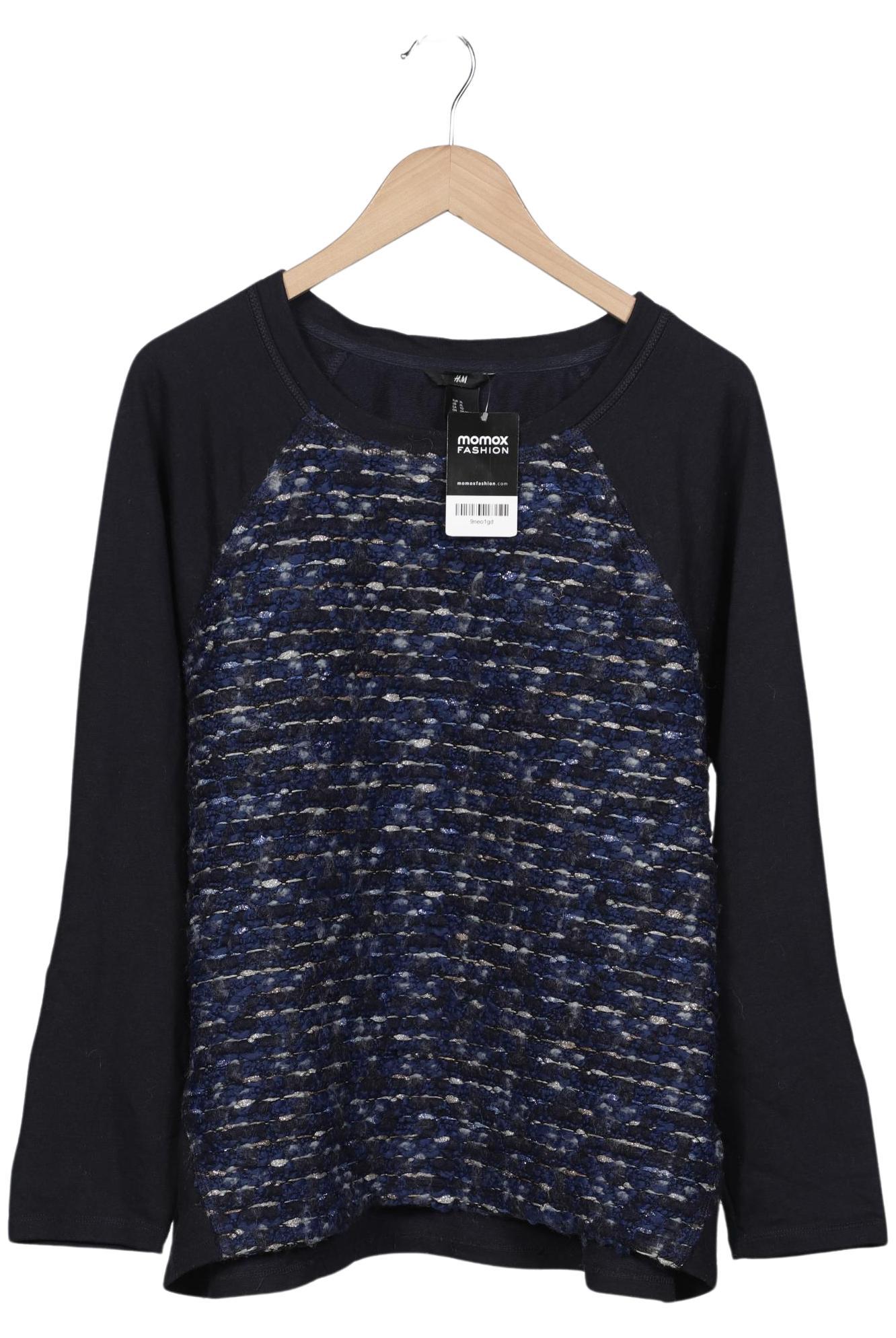 

H&M Damen Sweatshirt, marineblau, Gr. 44