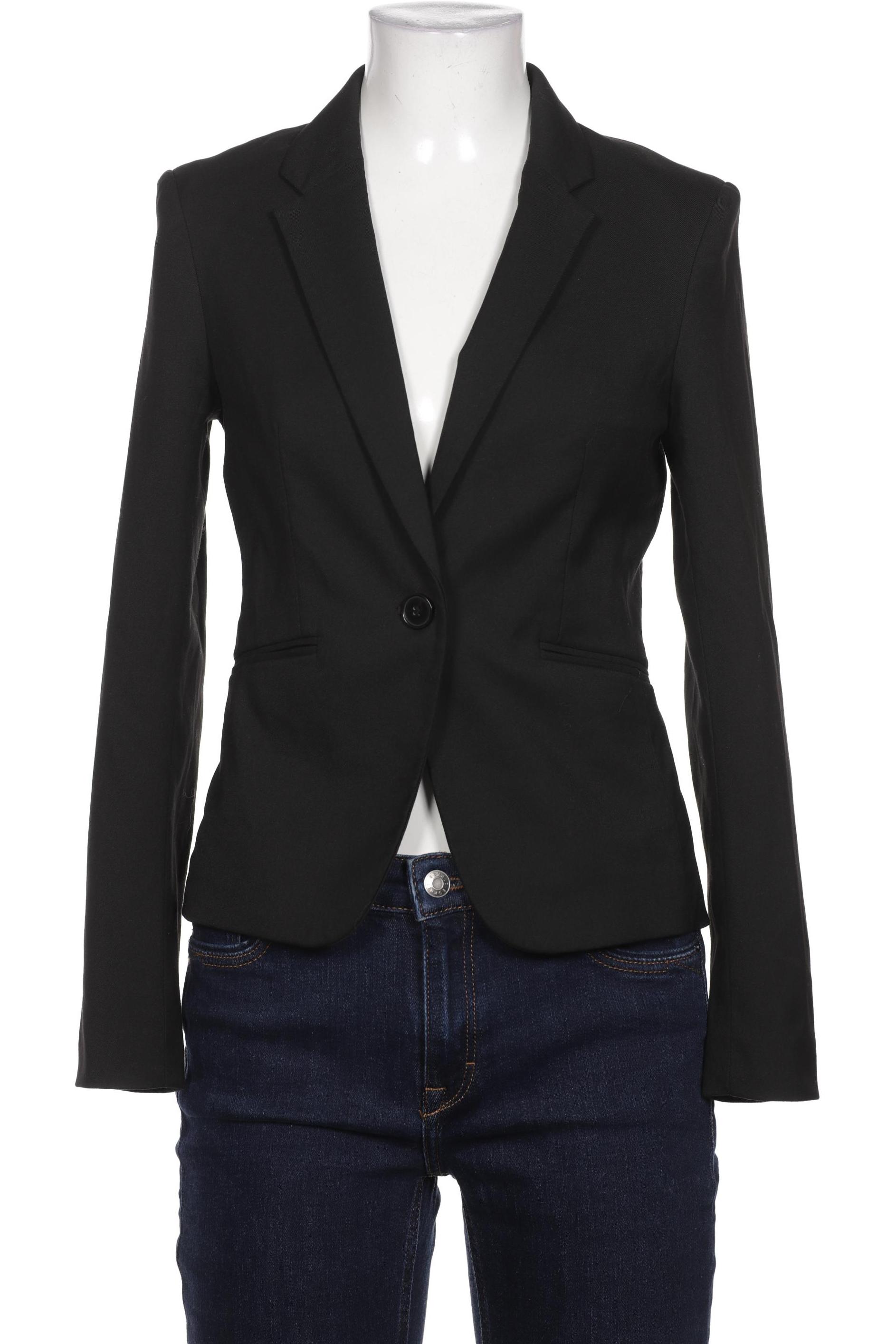 

H&M Damen Blazer, schwarz