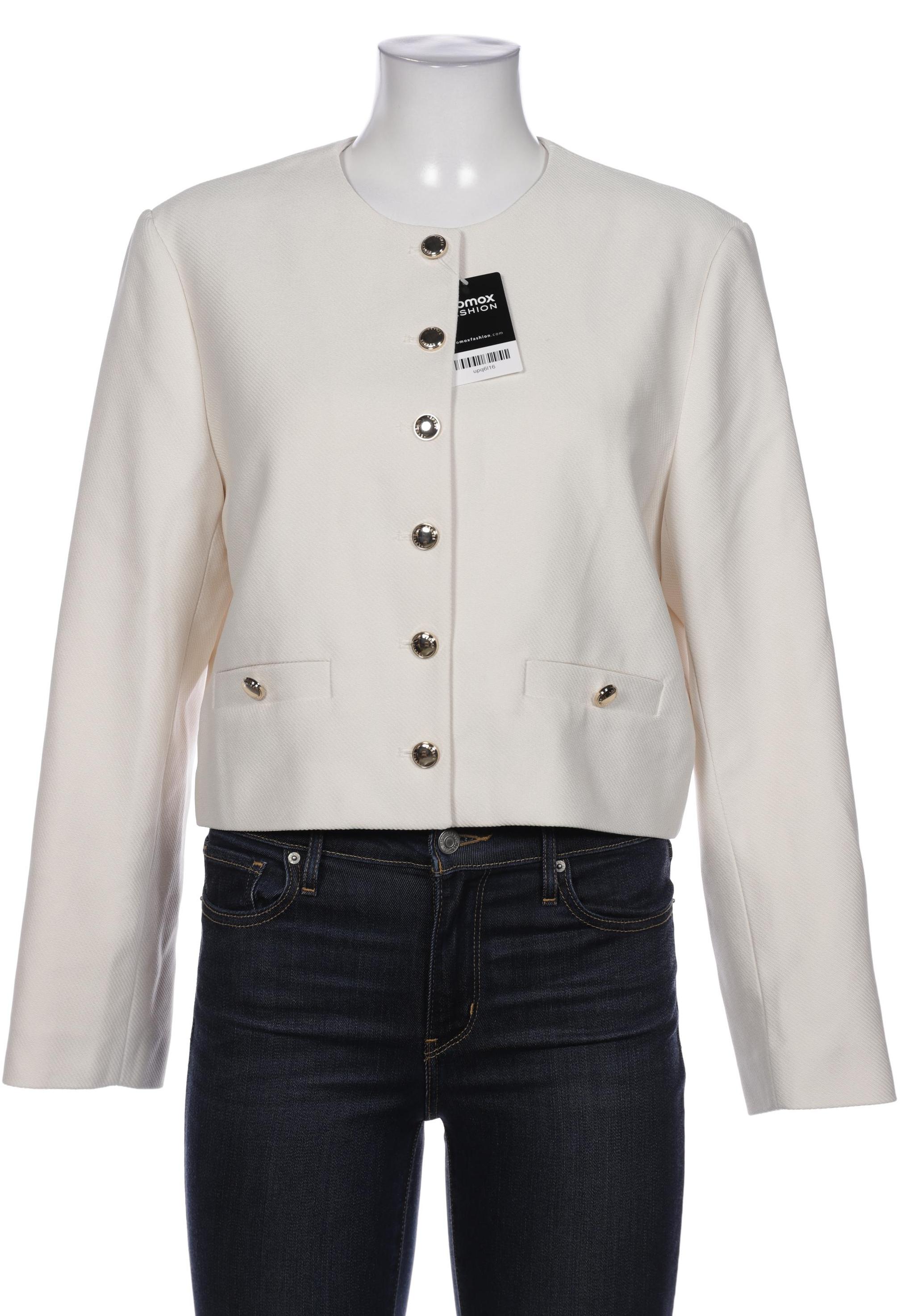 

H&M Damen Blazer, cremeweiß, Gr. 38