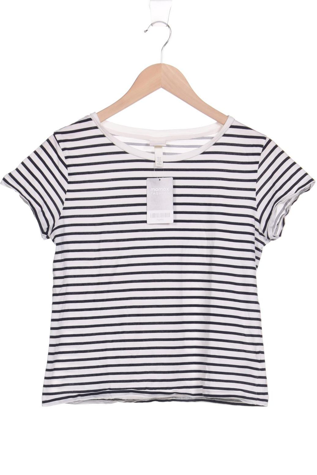 

H&M Damen T-Shirt, marineblau, Gr. 34