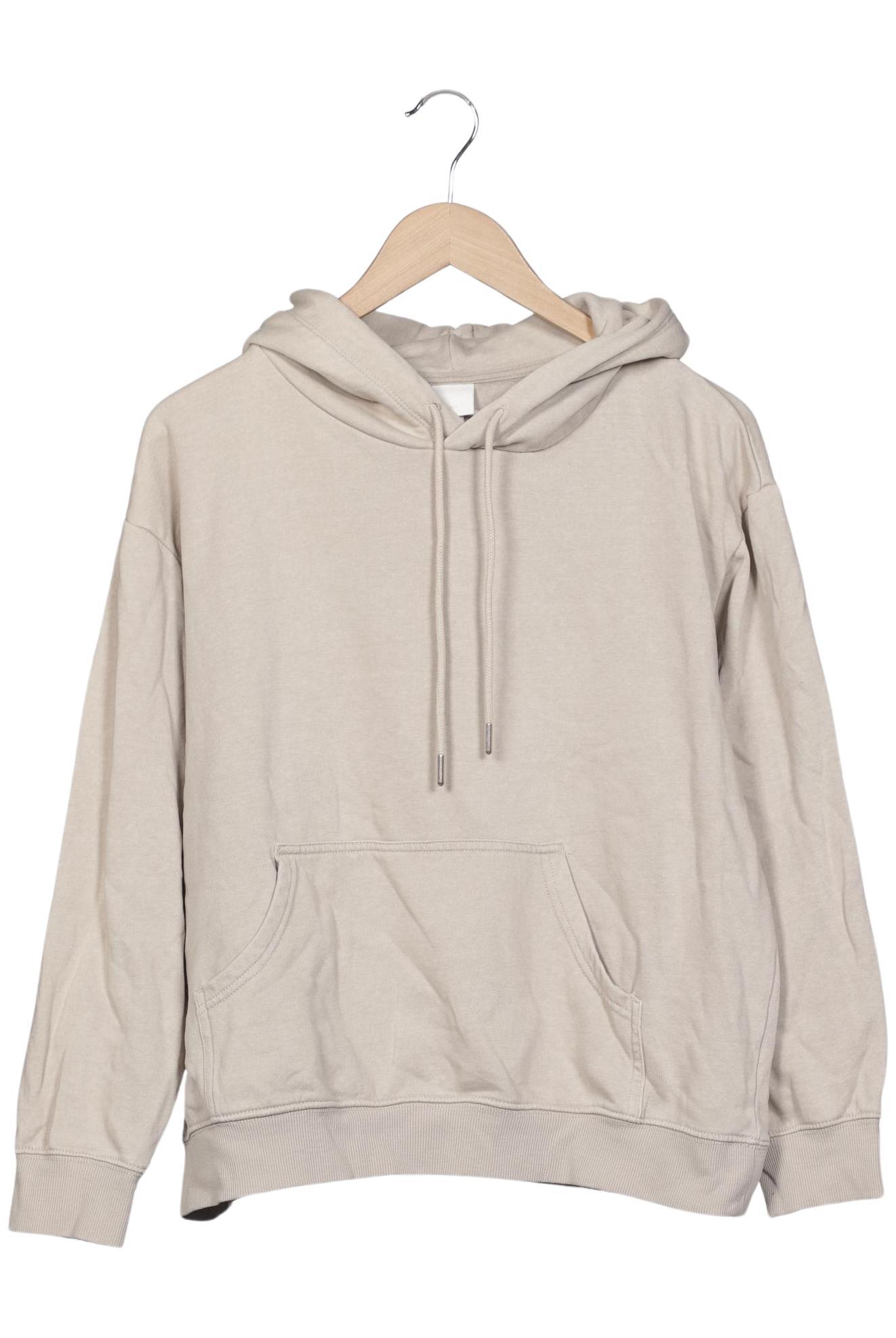

H&M Damen Kapuzenpullover, beige, Gr. 38