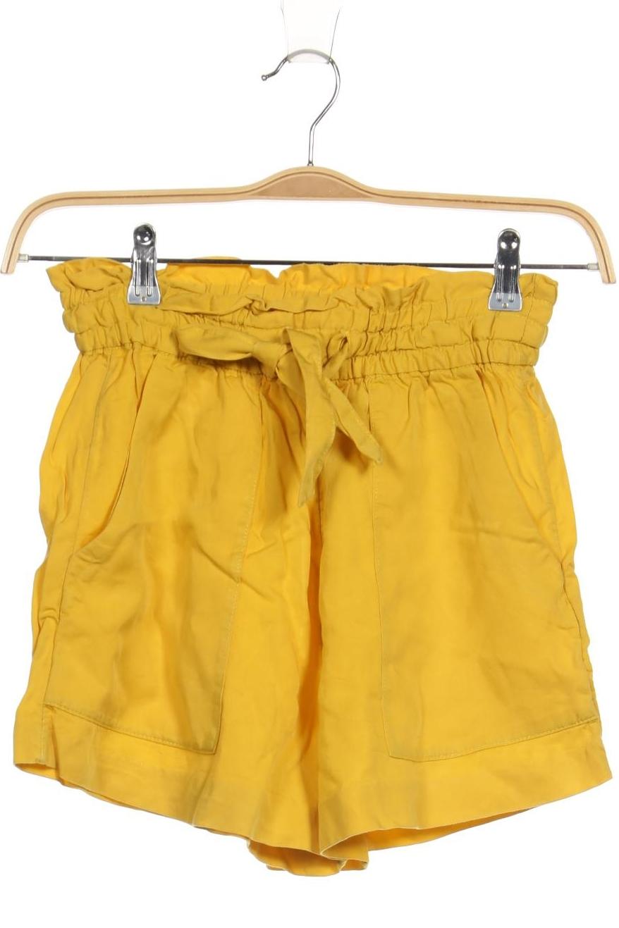 

H&M Damen Shorts, gelb, Gr. 34