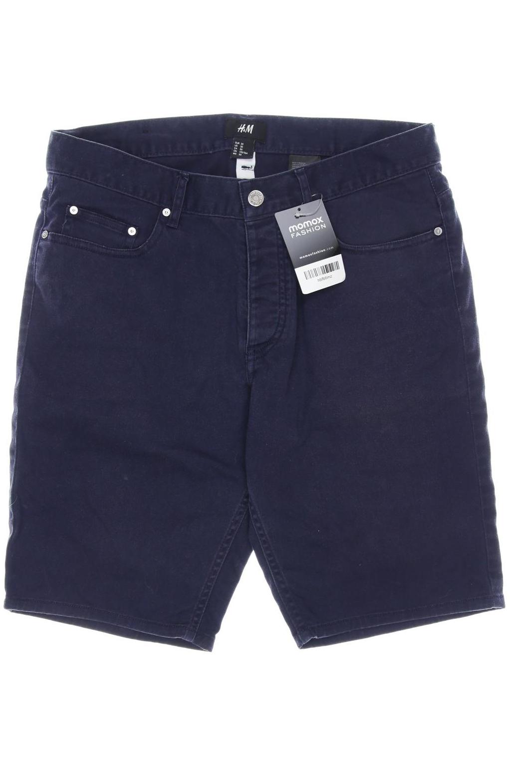 

H&M Damen Shorts, marineblau, Gr. 30