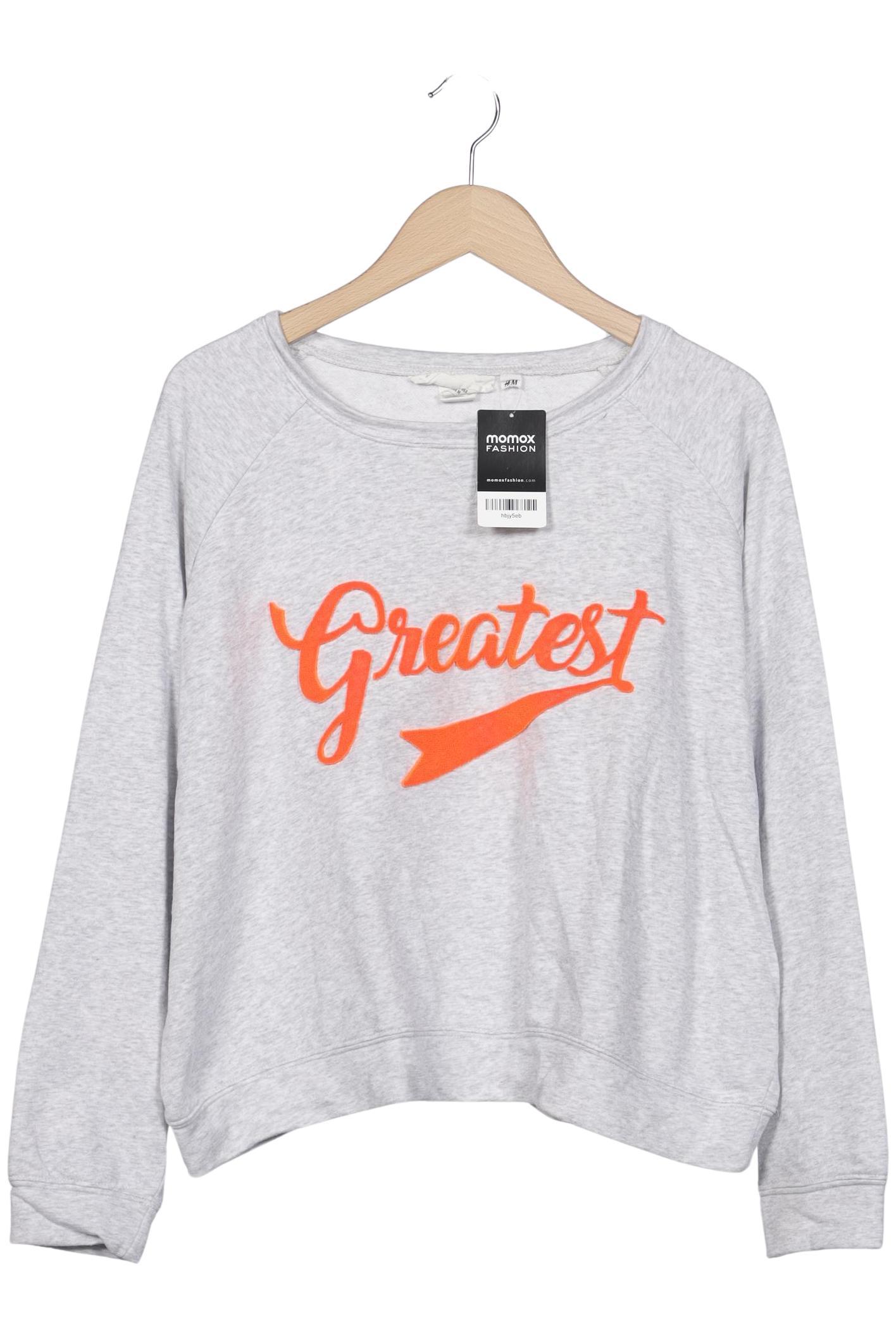 

H&M Damen Sweatshirt, grau, Gr. 38