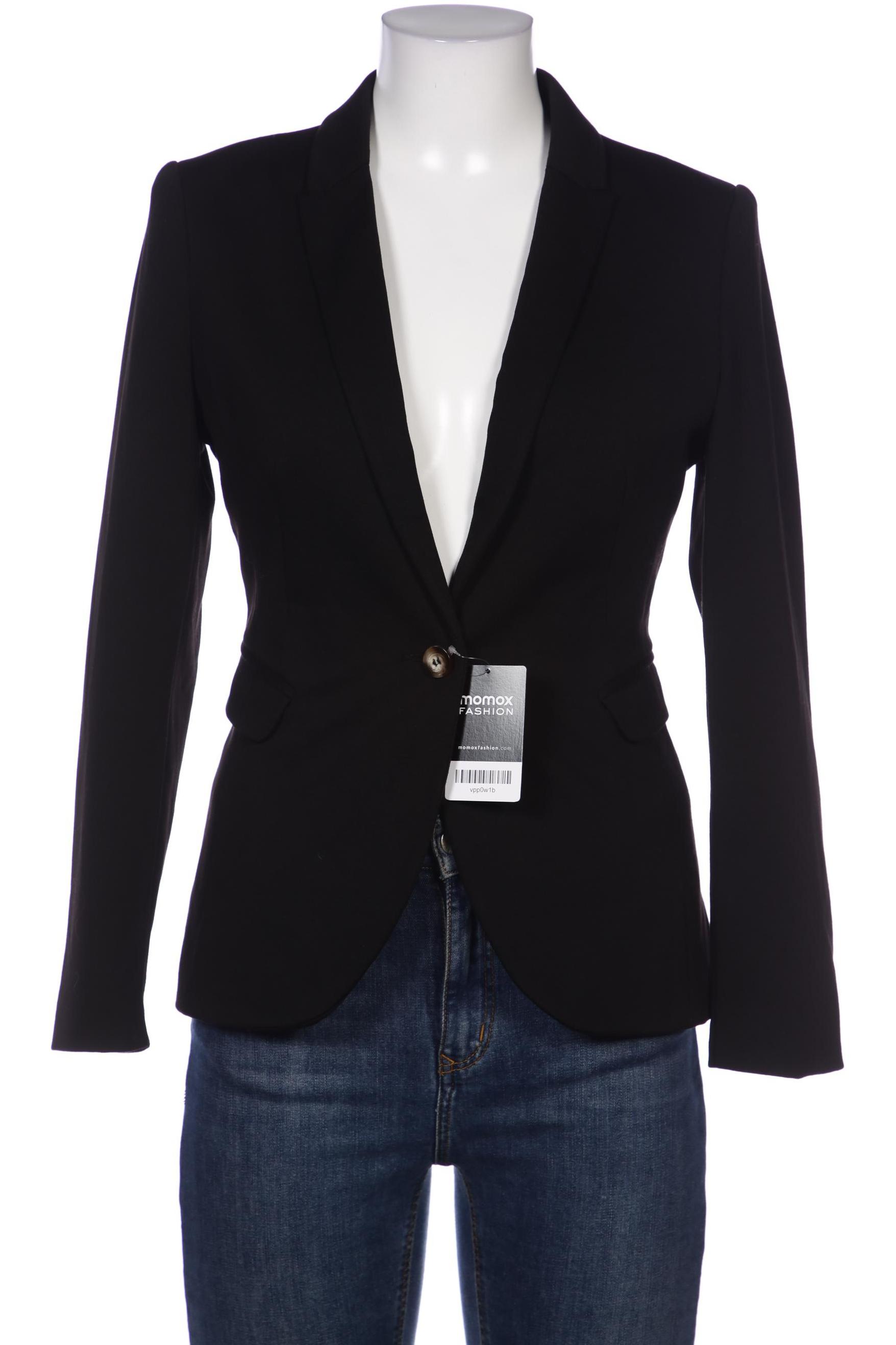 

H&M Damen Blazer, schwarz, Gr. 38