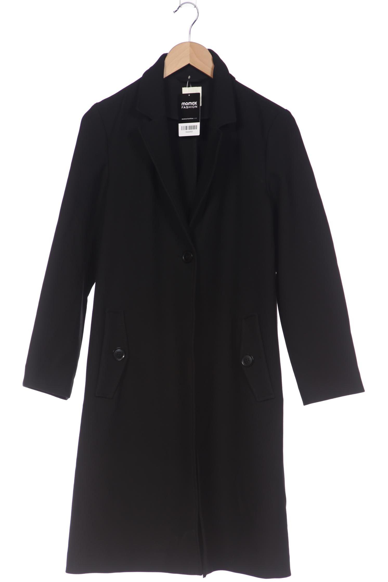 

H&M Damen Mantel, schwarz, Gr. 38