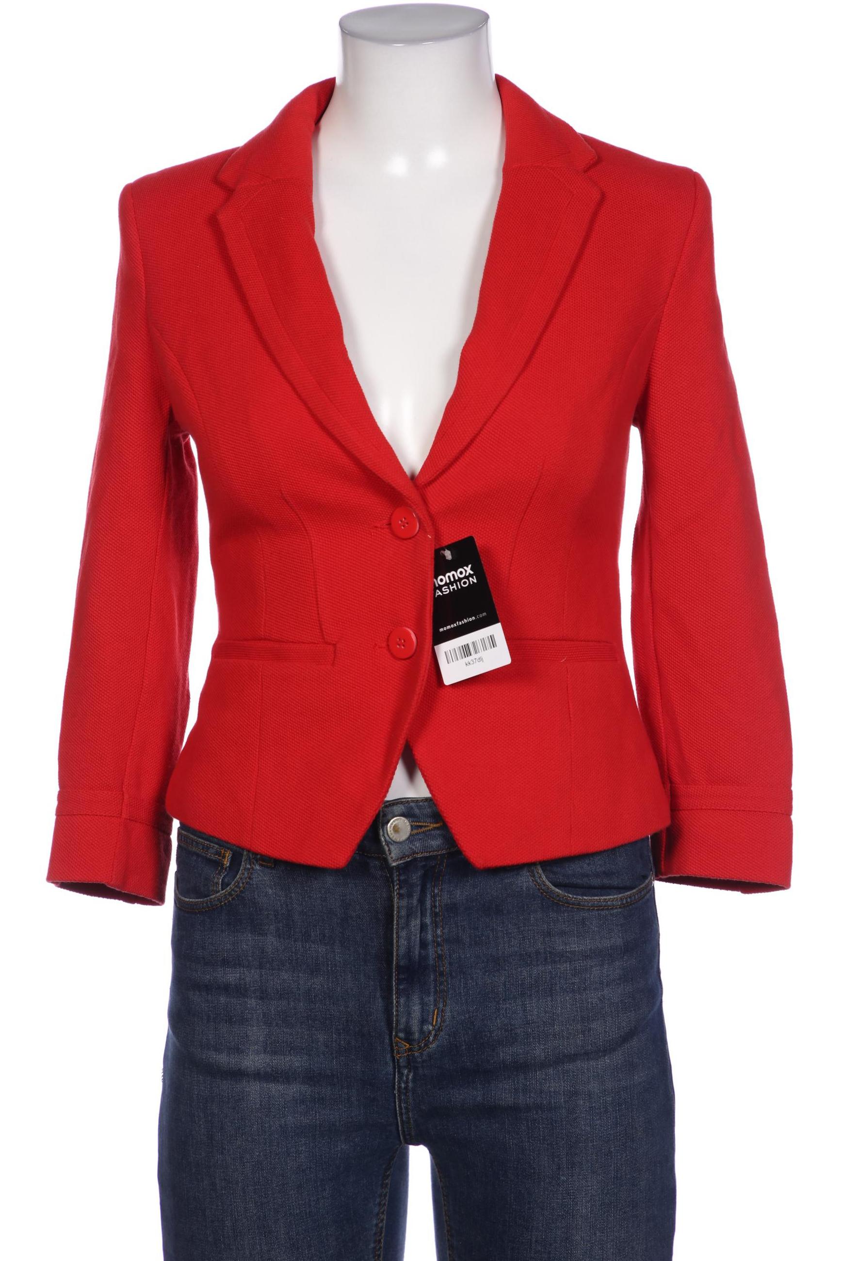 

H&M Damen Blazer, rot, Gr. 38