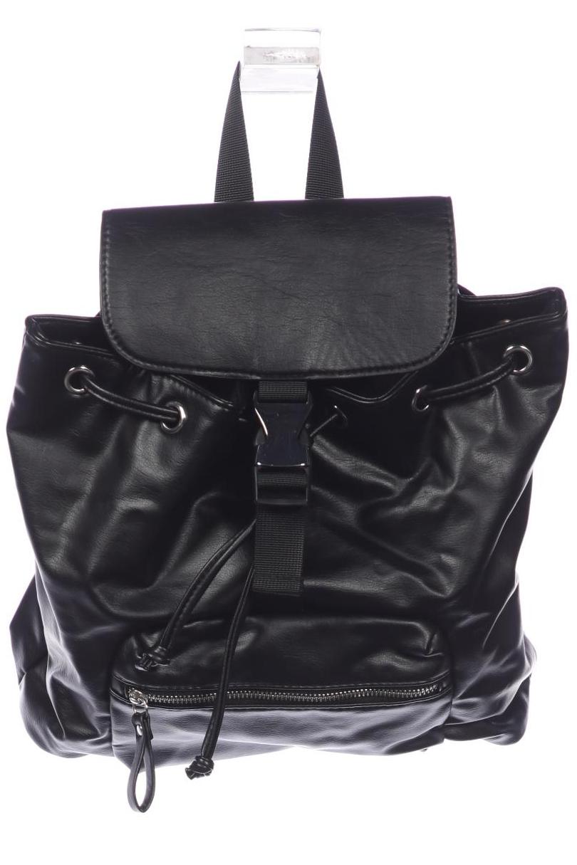 

H&M Damen Rucksack, schwarz, Gr.